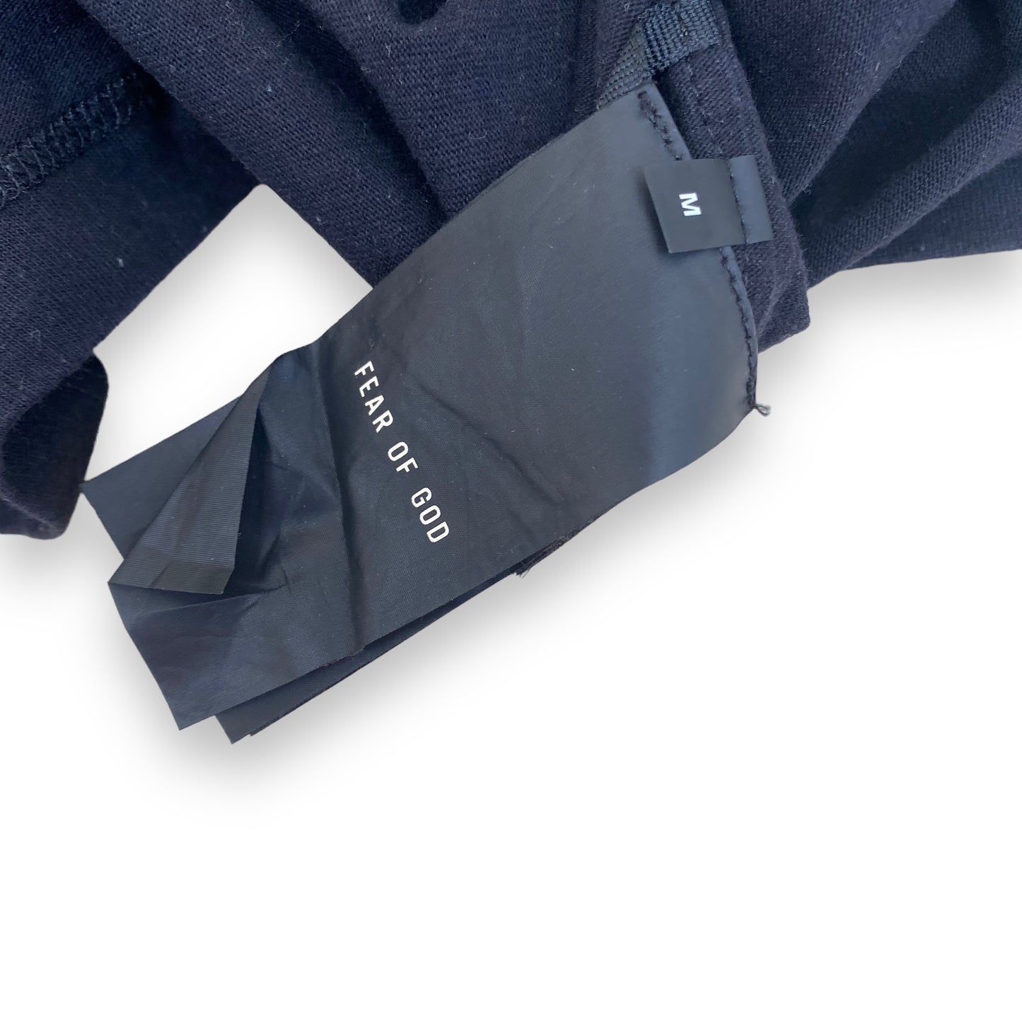 FEAR OF GOD T-SHIRT BLACK M