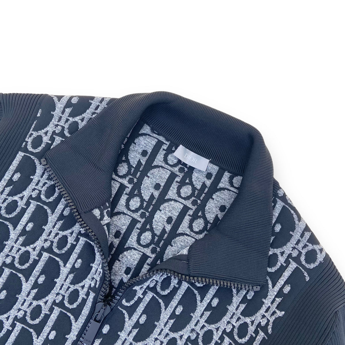 DIOR OBLIQUE TECHNICAL BLOUSON JACKET BLACK XL