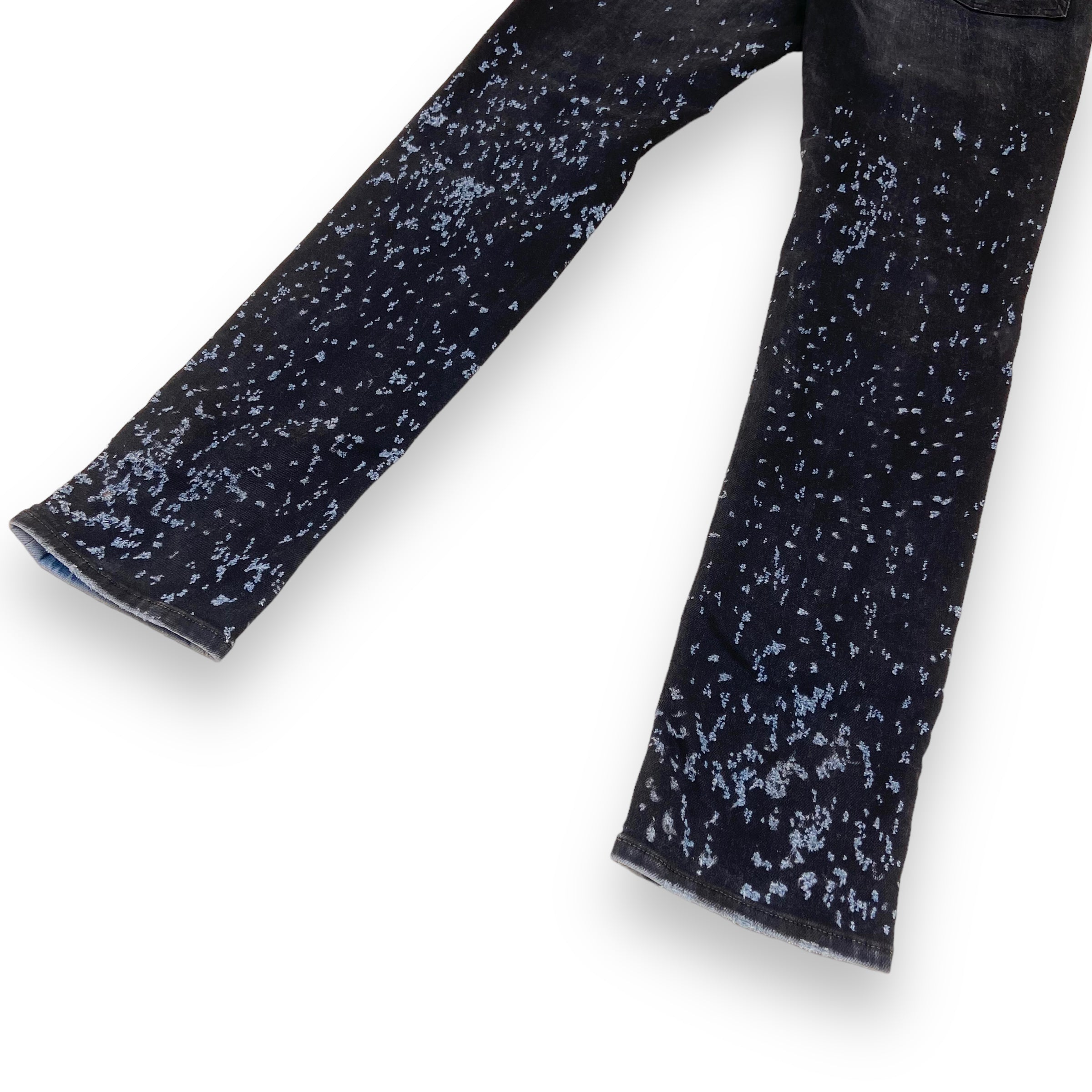 AMIRI DISTRESSED DENIM JEANS BLACK 31W