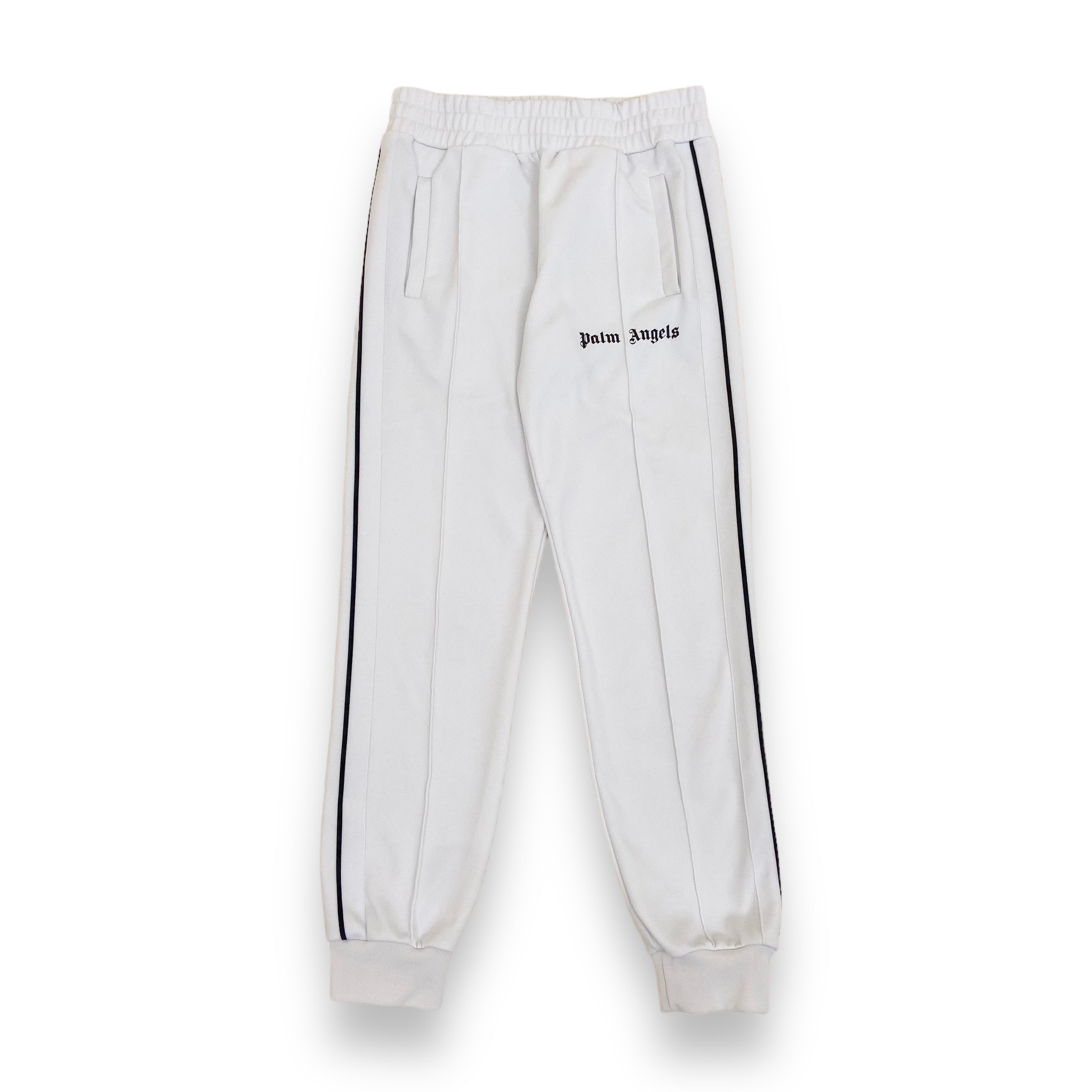 PALM ANGELS TRACK PANTS WHITE M
