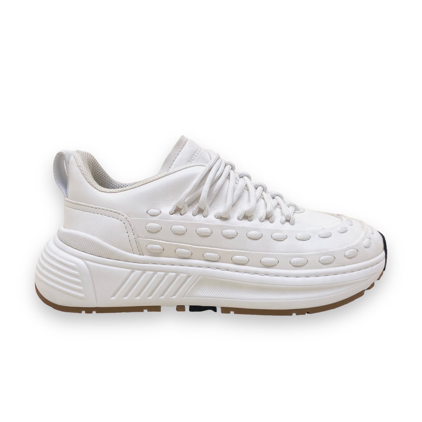 BOTTEGA VENETA LACE SPEEDSTER SNEAKERS WHITE UK6