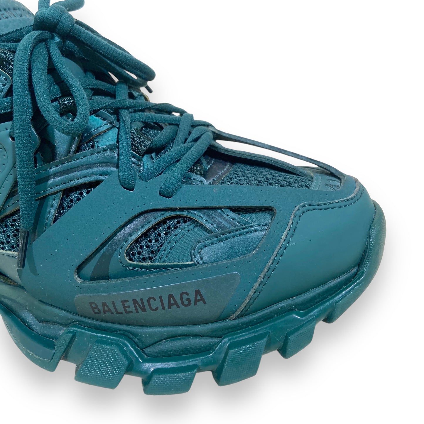 BALENCIAGA TRACK RUNNERS GREEN UK7