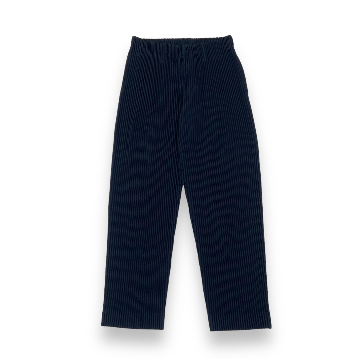 HOMME PLISSÉ ISSEY MIYAKE PLEATED TROUSERS BLACK S