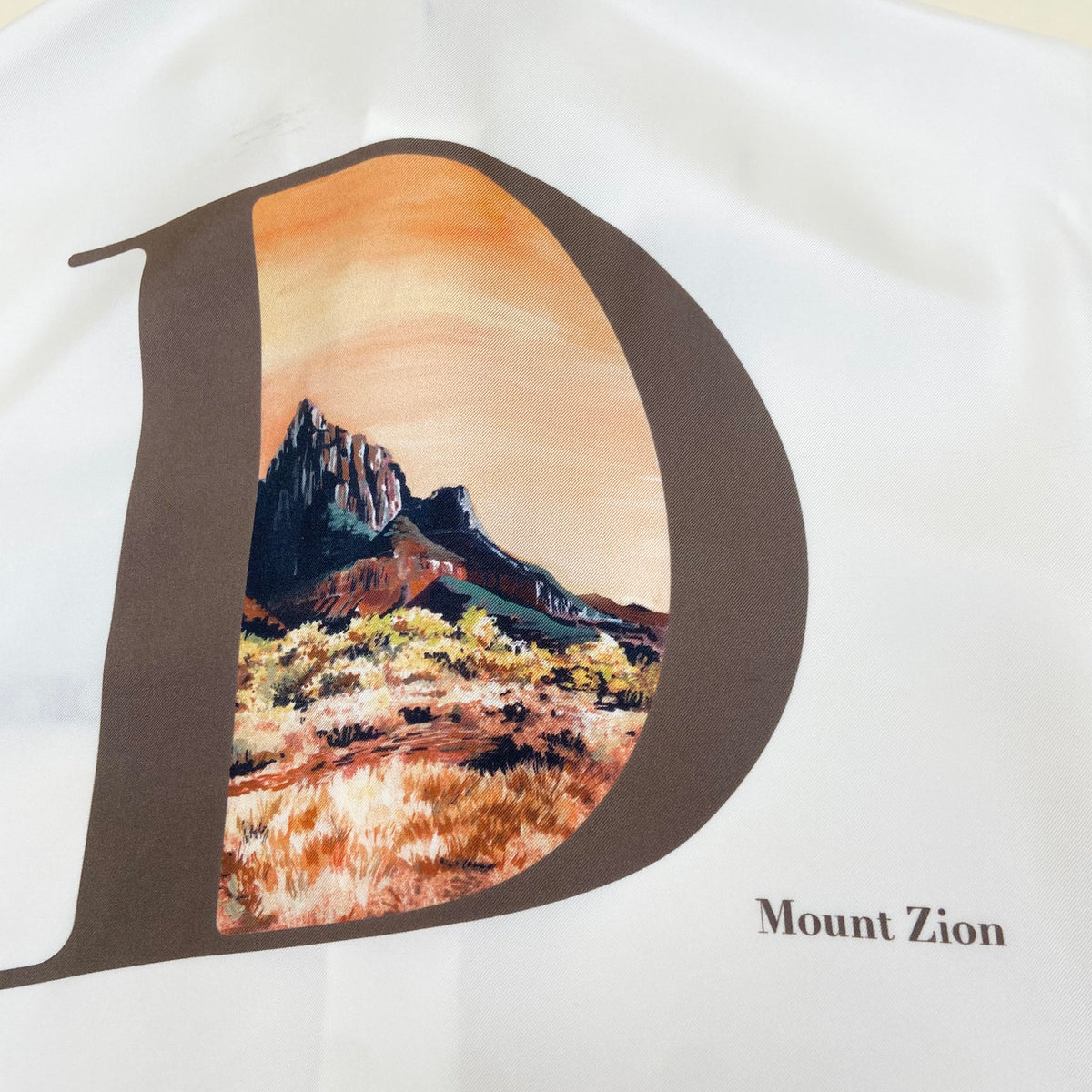 DIOR MOUNT ZION SILK SHIRT BEIGE S