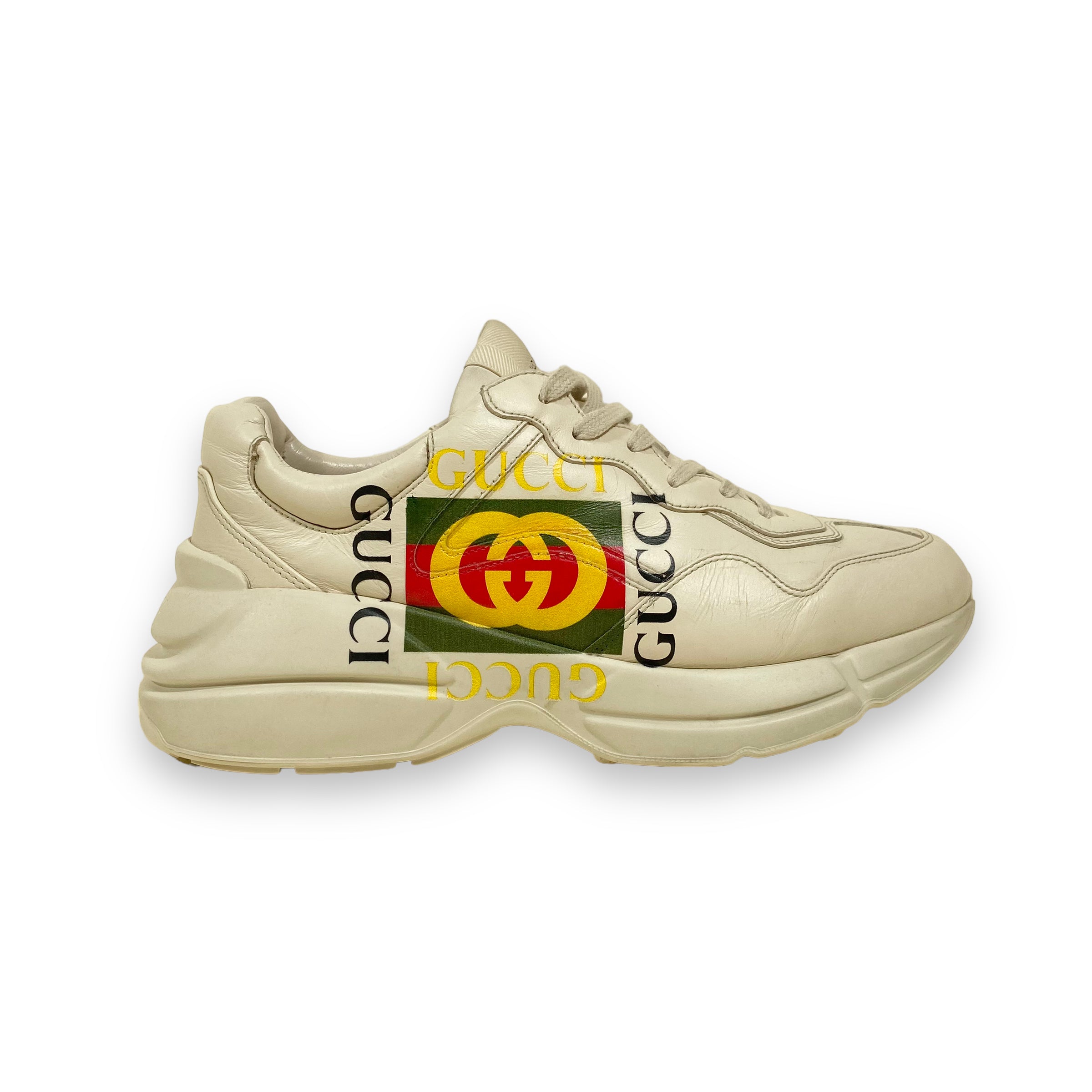 GUCCI RHYTON SNEAKERS CREAM UK7