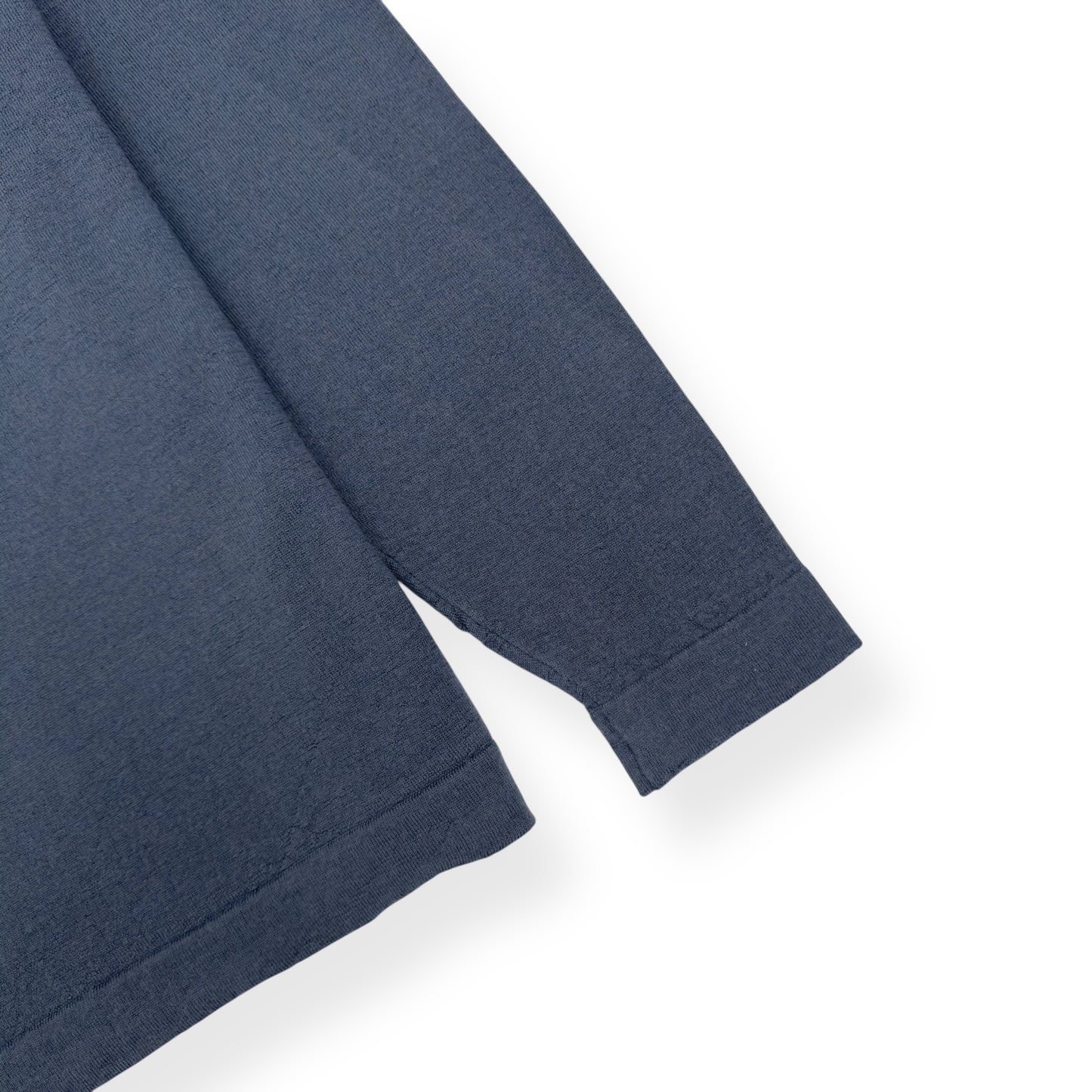 THOM SWEENEY MERINO WOOL SWEATER SLATE BLUE M