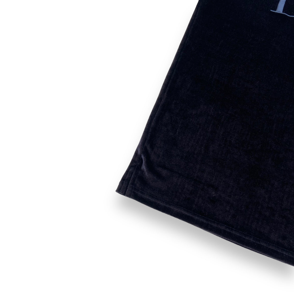 DIOR VISCOSE ZIP POLO SHIRT BLACK L