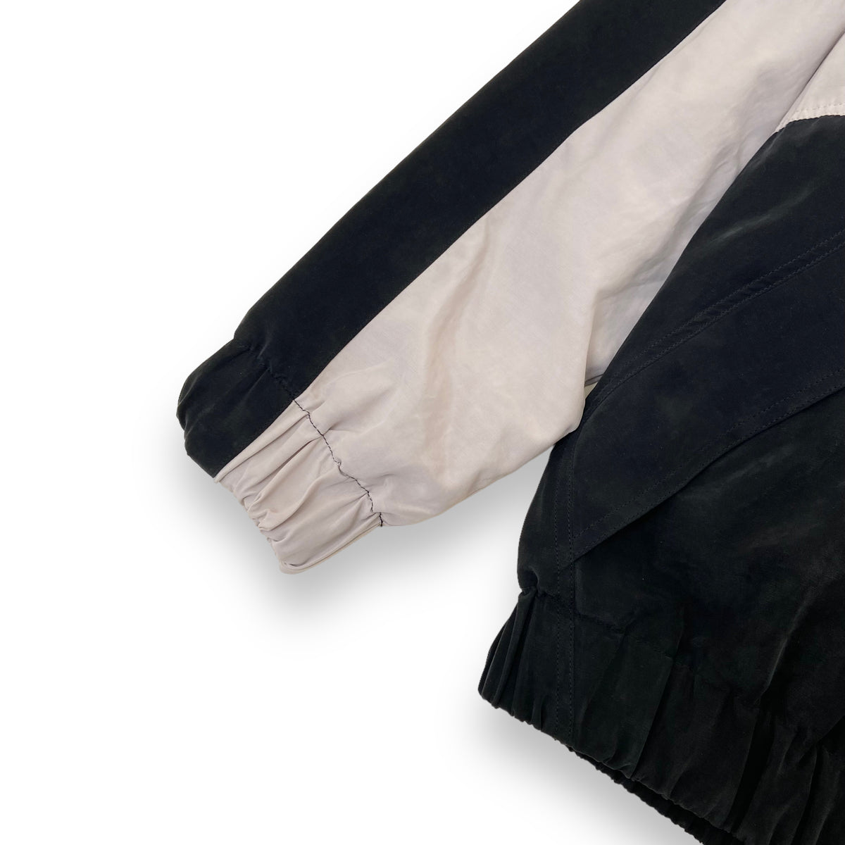 RHUDE VINTAGE LOGO WINDBREAKER BLACK XS