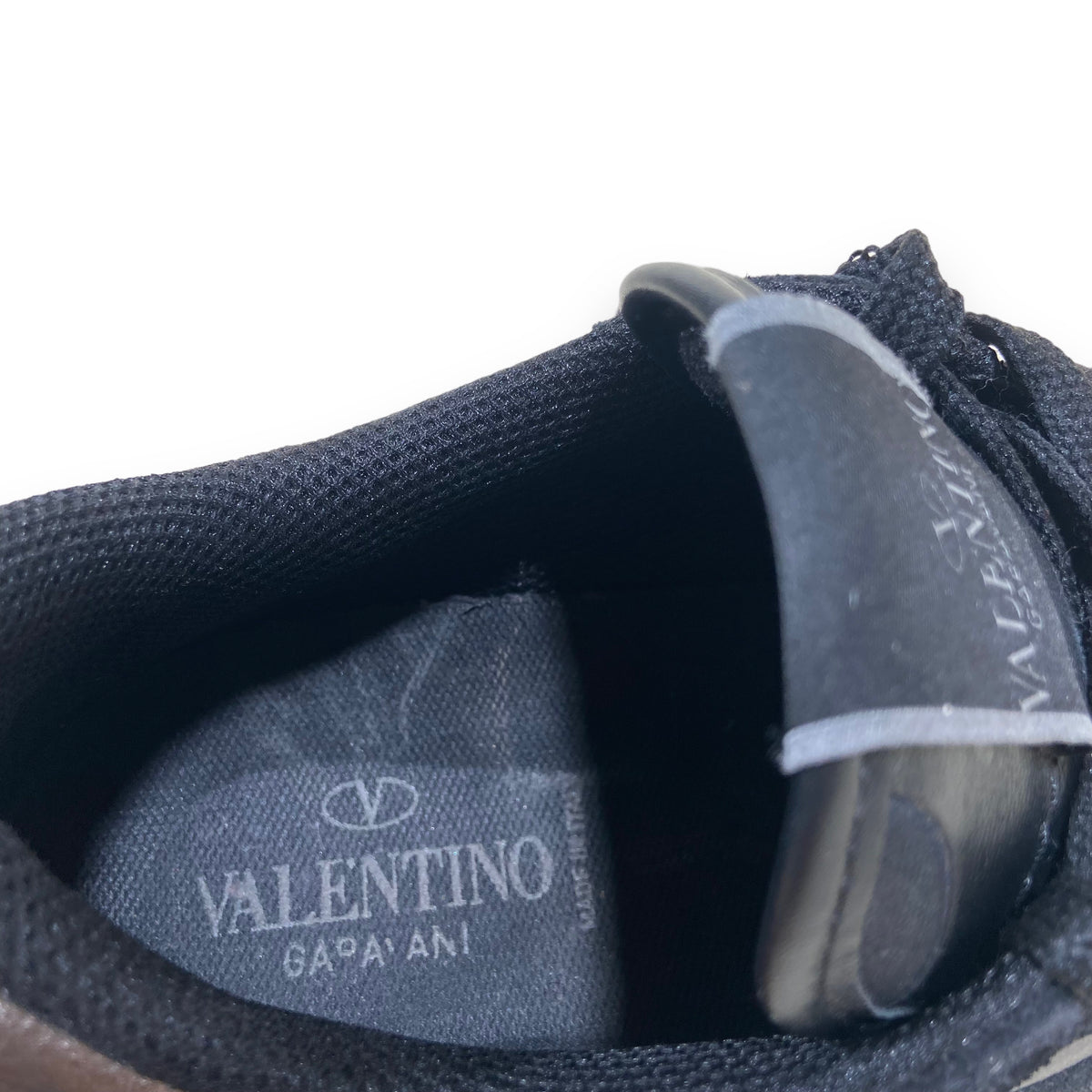 VALENTINO GARAVANI ROCKRUNNERS BLACK UK7