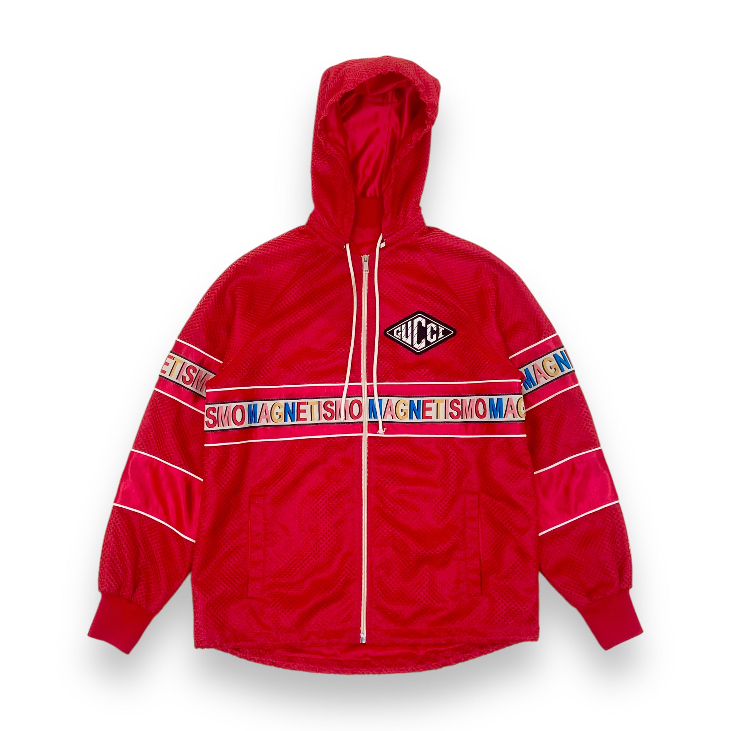 GUCCI MAGNETISMO JACKET RED M