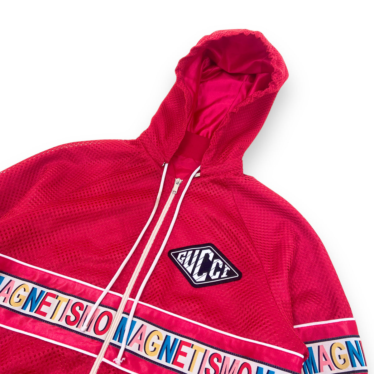GUCCI MAGNETISMO JACKET RED M