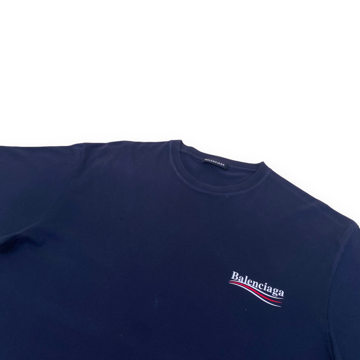 BALENCIAGA T-SHIRT NAVY M
