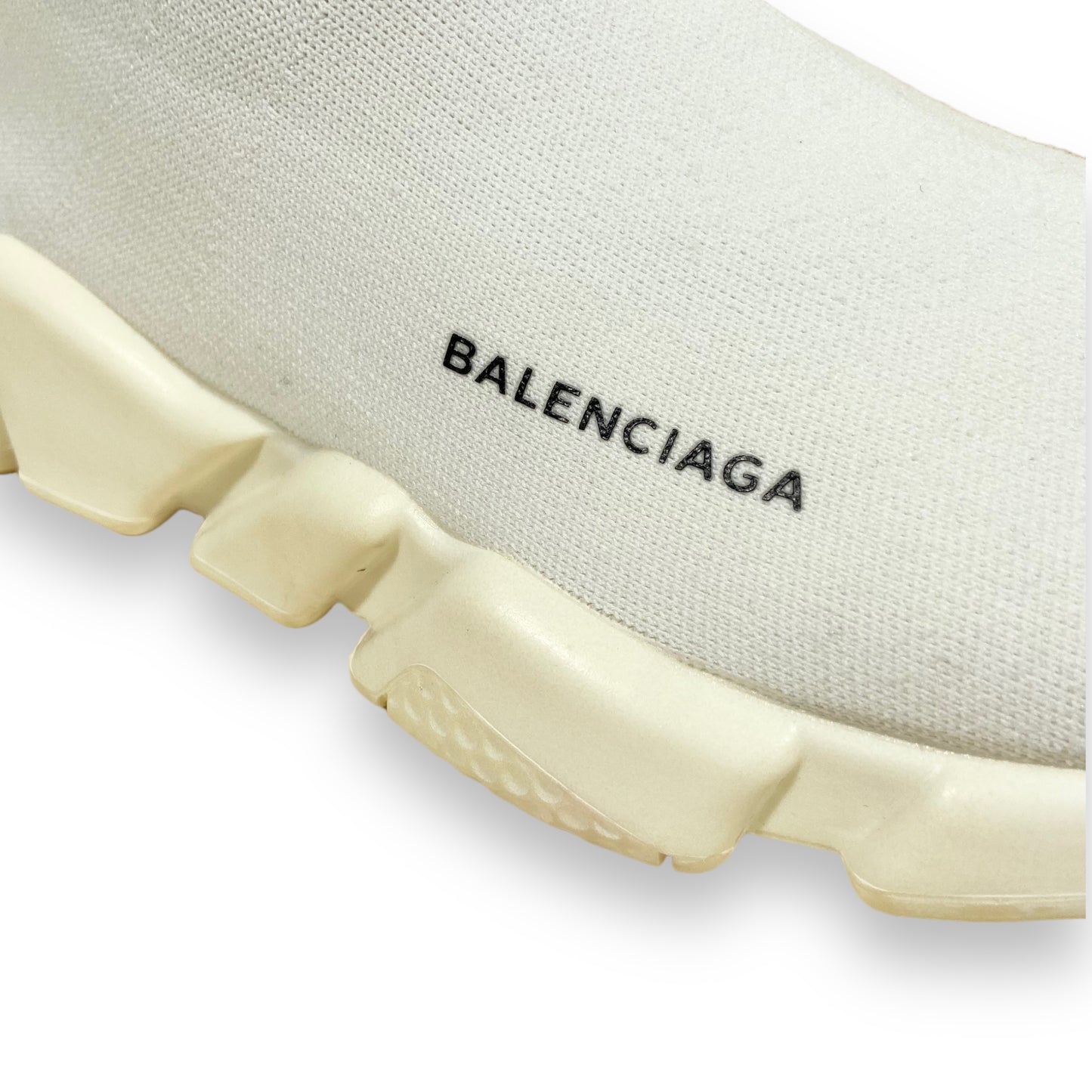 BALENCIAGA SPEED RUNNERS WHITE UK10