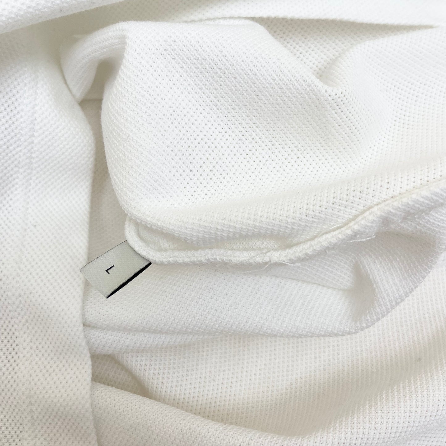 GUCCI POLO SHIRT WHITE L