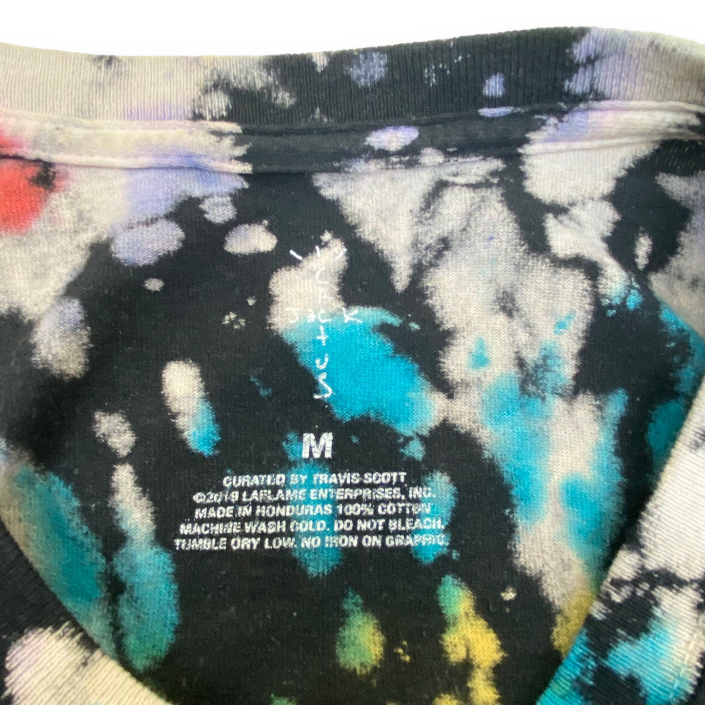 CACTUS JACK T-SHIRT TIE DYE M