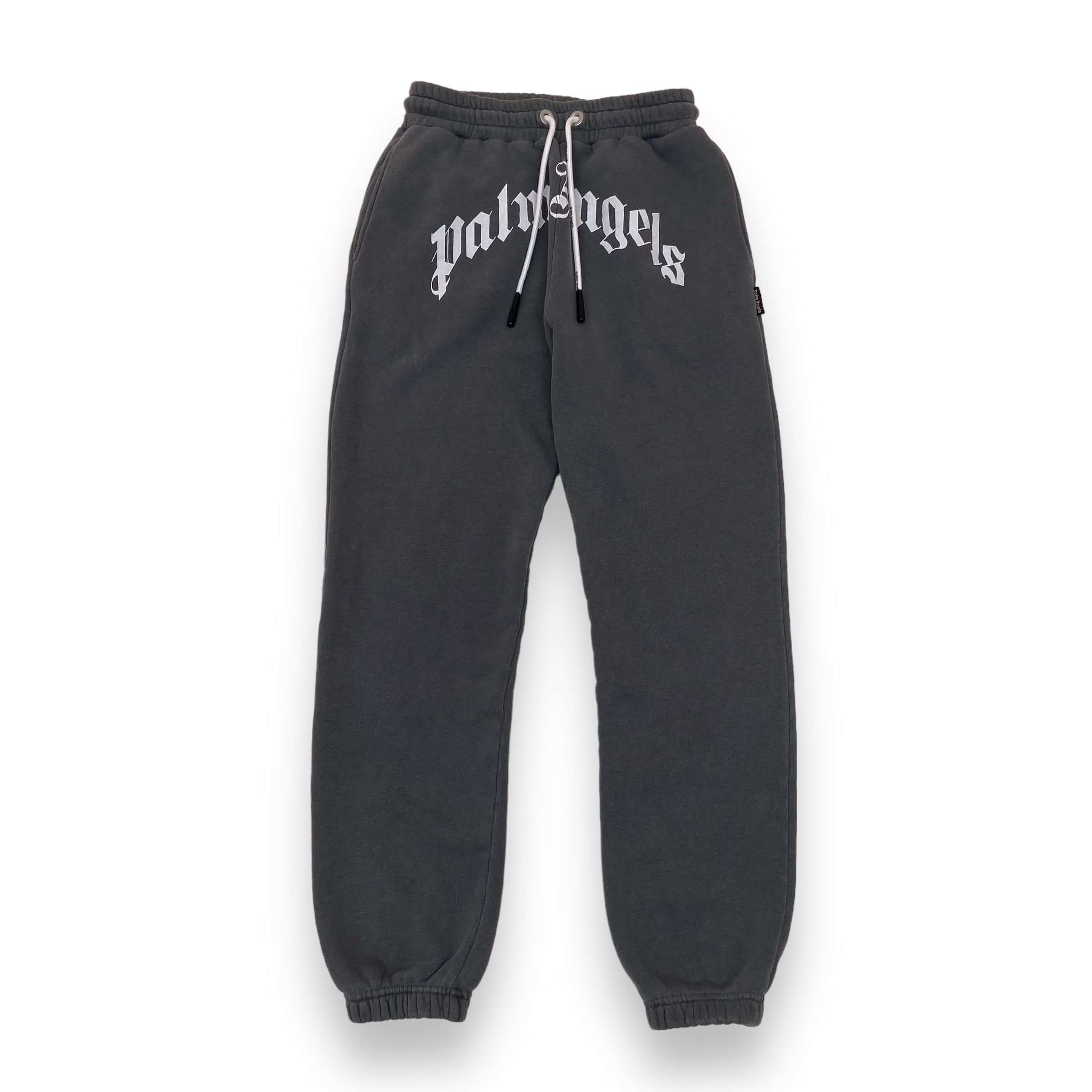 PALM ANGELS LOGO SWEATPANTS GREY S