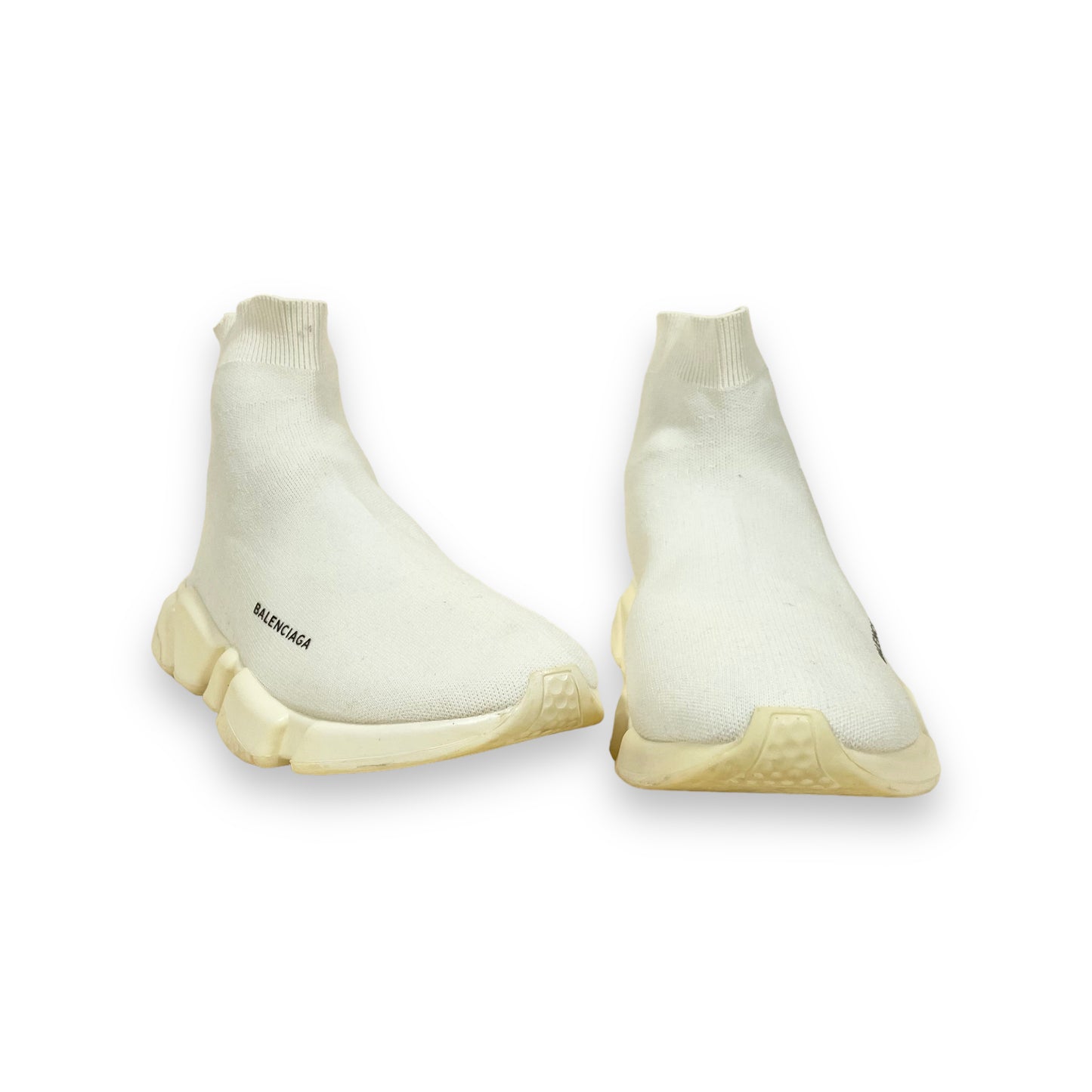 BALENCIAGA SPEED RUNNERS WHITE UK10