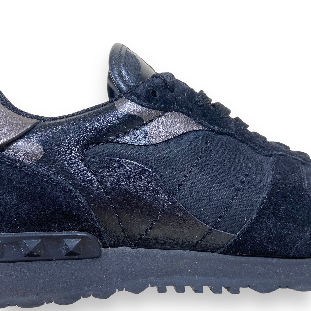 VALENTINO GARAVANI ROCKRUNNERS BLACK UK7