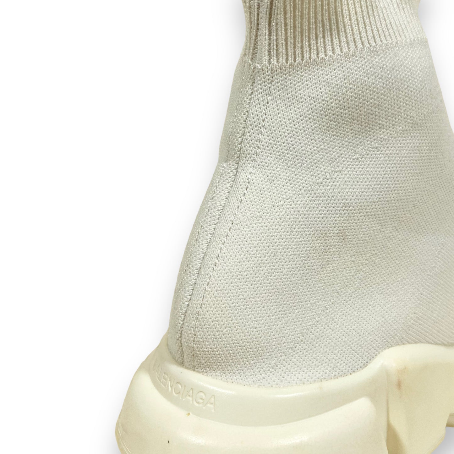 BALENCIAGA SPEED RUNNERS WHITE UK10