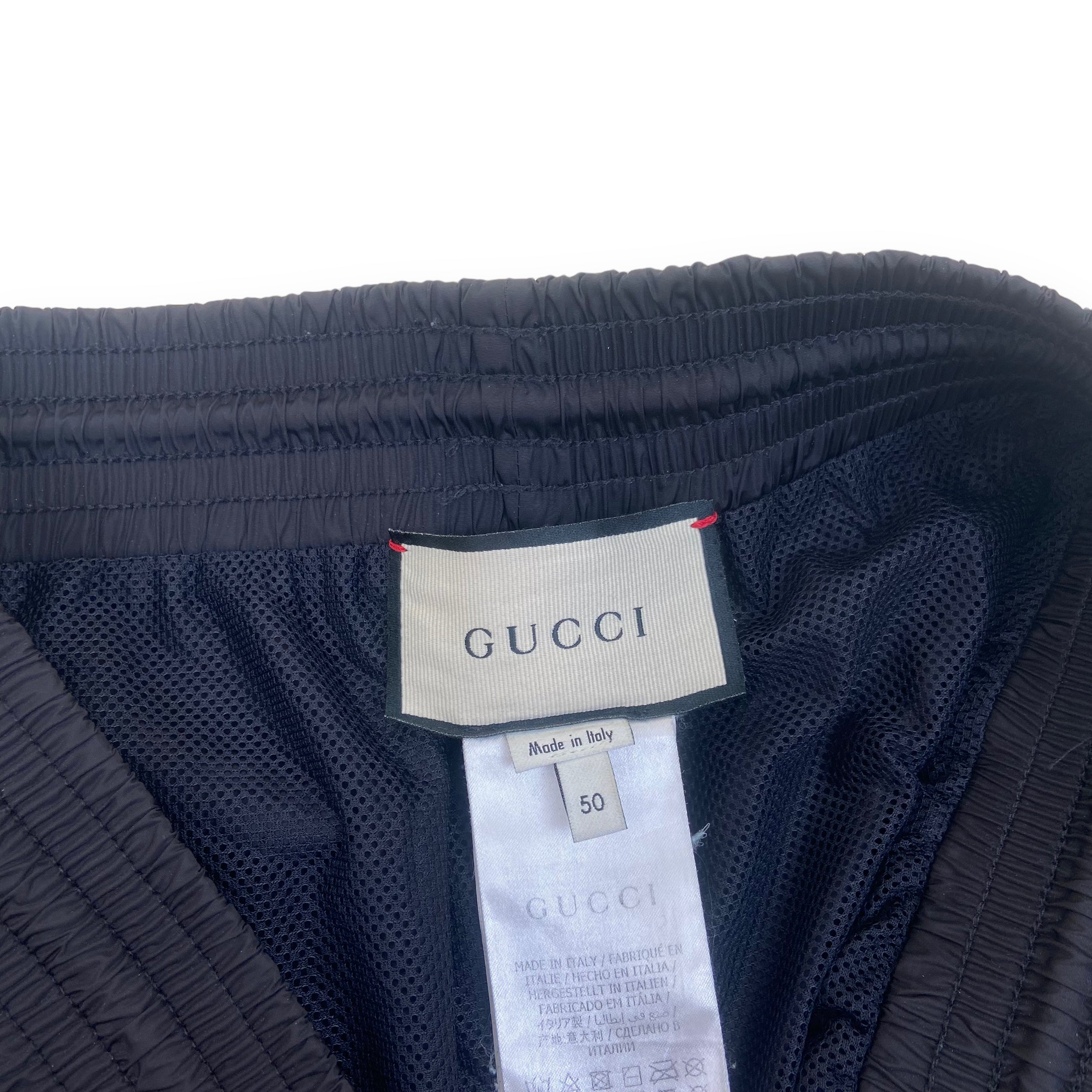 GUCCI NYLON SHORTS BLACK L