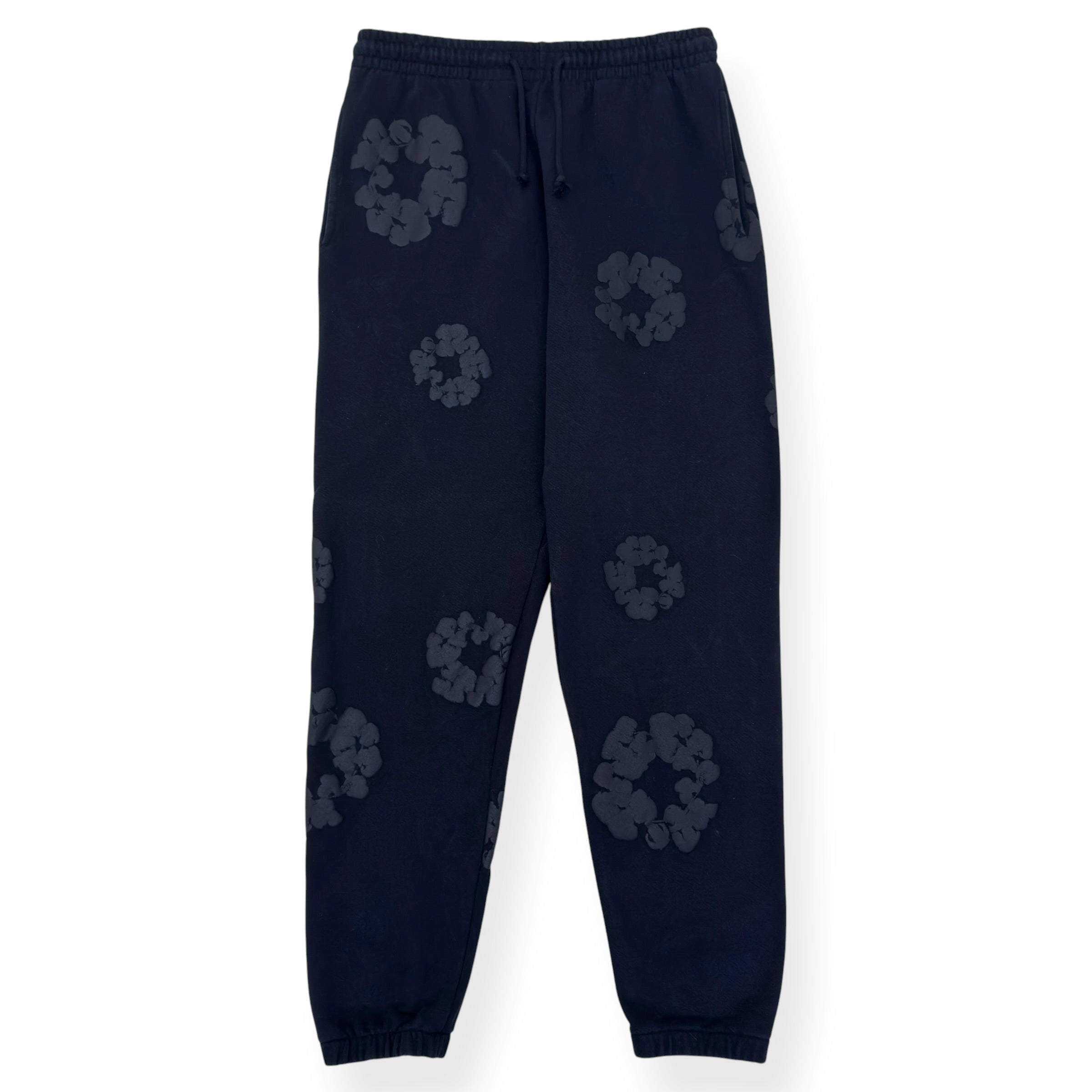 DENIM TEARS WREATH SWEATPANTS BLACK L