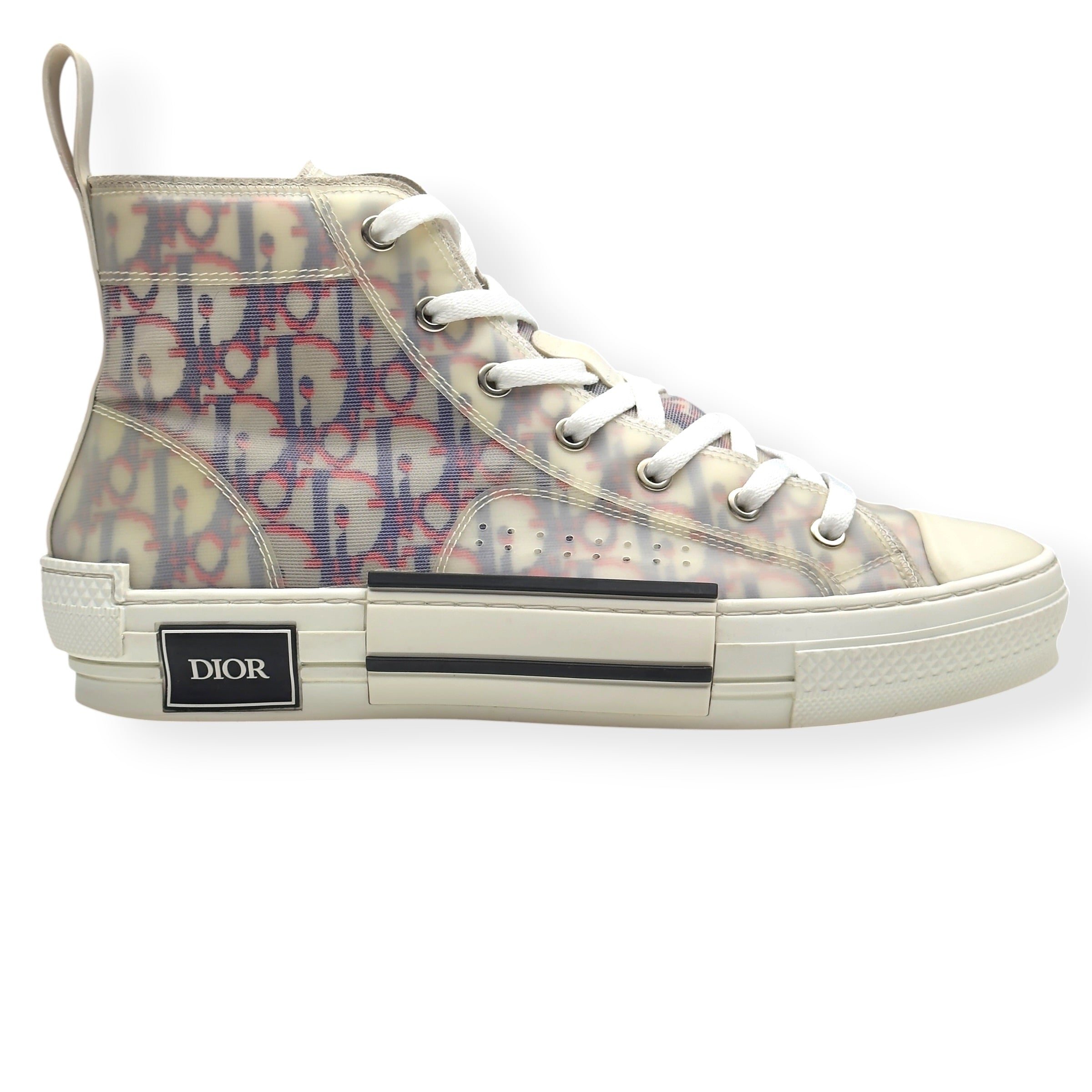 DIOR B23 OBLIQUE HIGH-TOP SNEAKER MULTICOLOURED 40 / UK6
