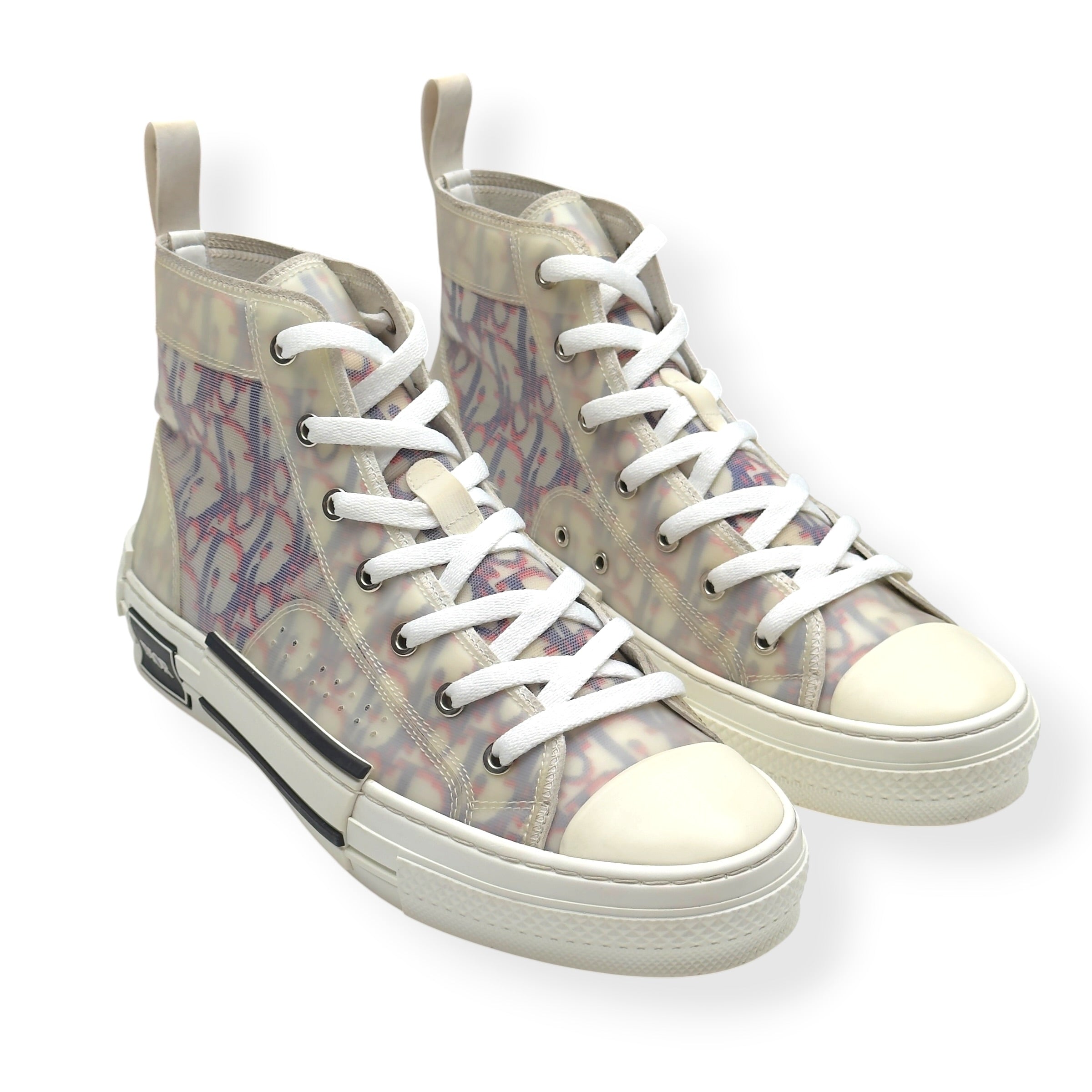 DIOR B23 OBLIQUE HIGH-TOP SNEAKER MULTICOLOURED 40 / UK6