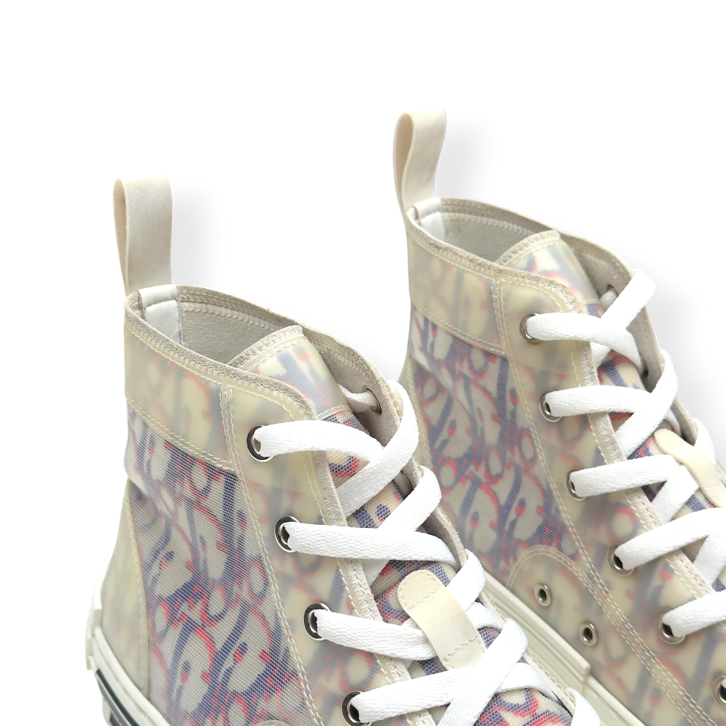 DIOR B23 OBLIQUE HIGH-TOP SNEAKER MULTICOLOURED 40 / UK6