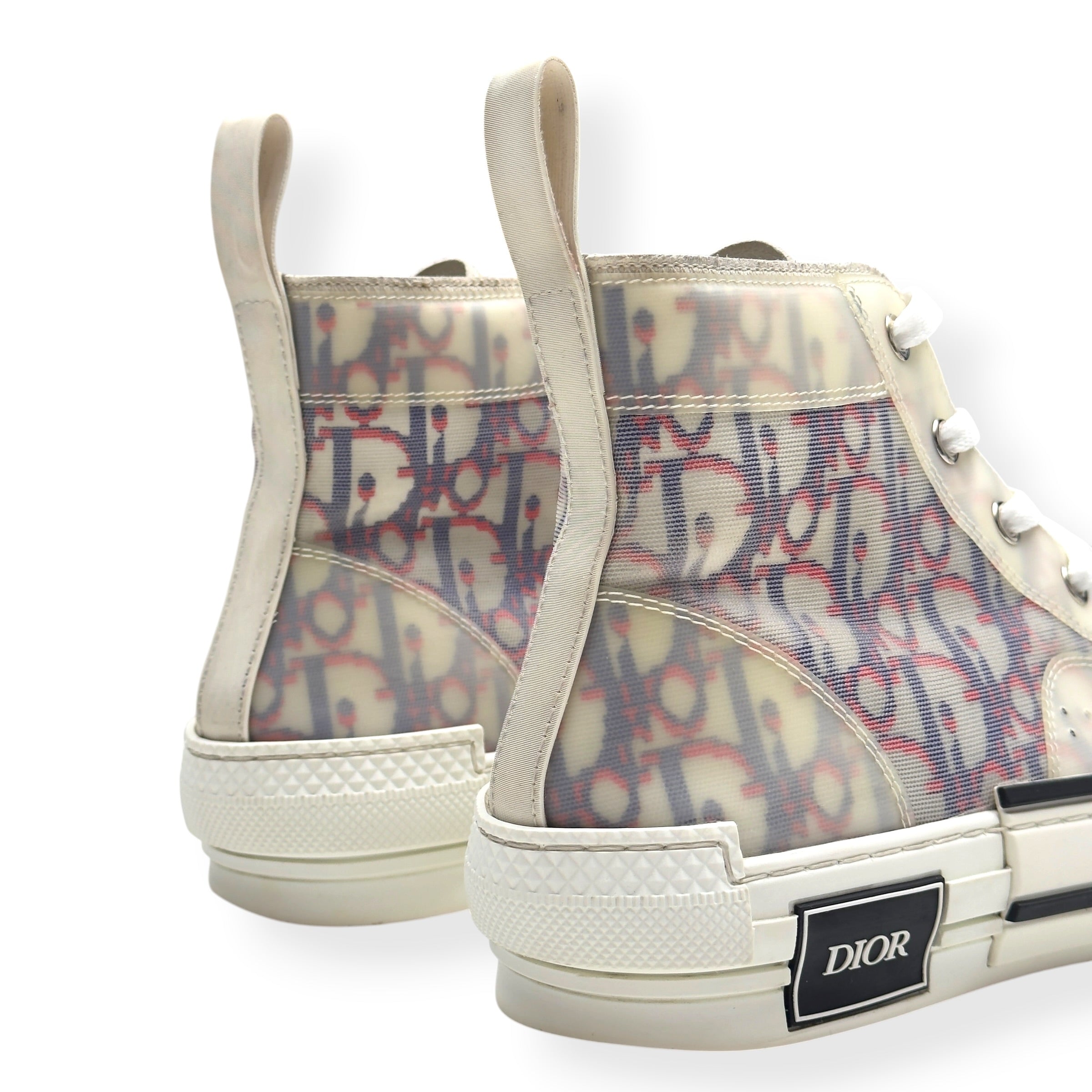 DIOR B23 OBLIQUE HIGH-TOP SNEAKER MULTICOLOURED 40 / UK6
