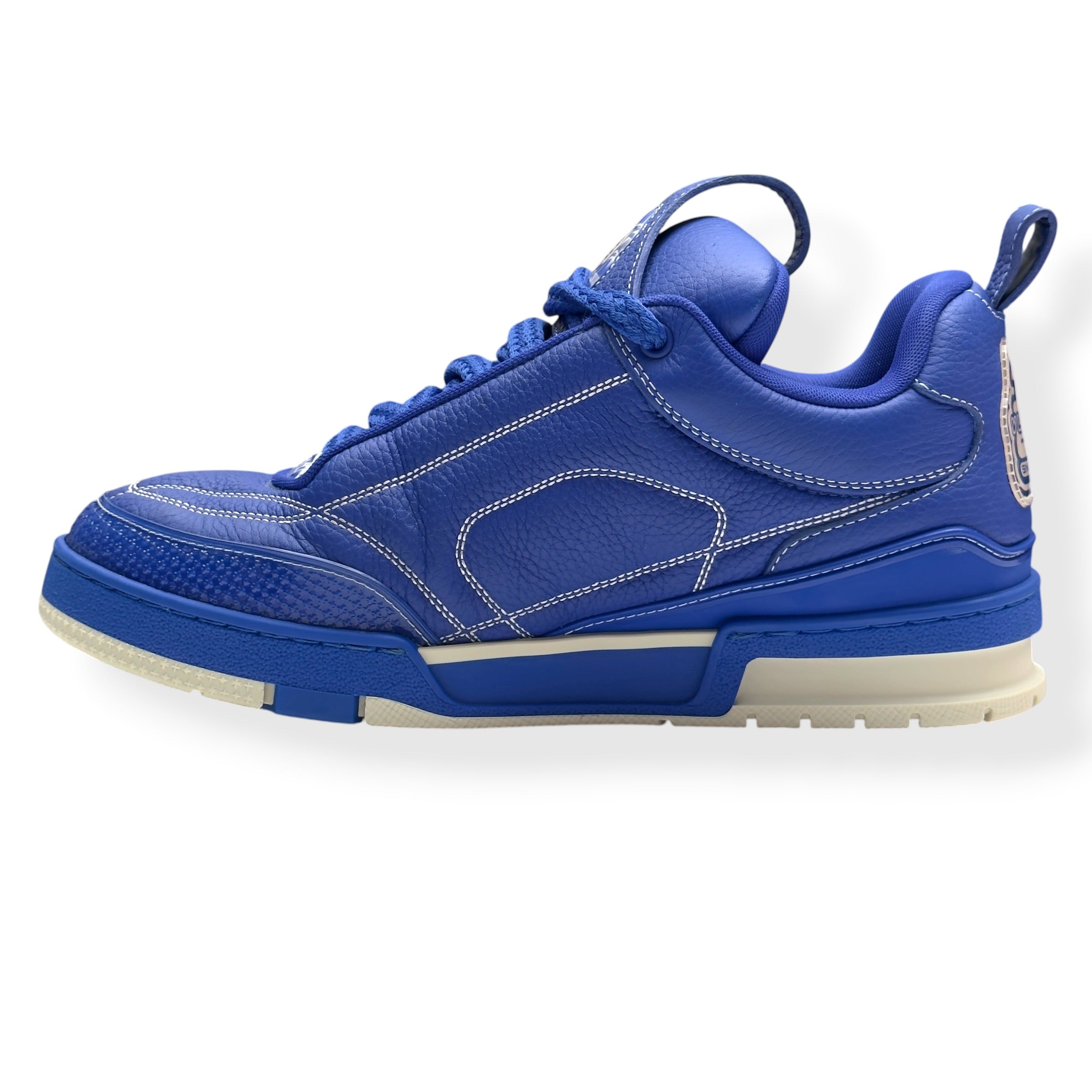 LOUIS VUITTON LV SKATE SNEAKER ROYAL BLUE UK7