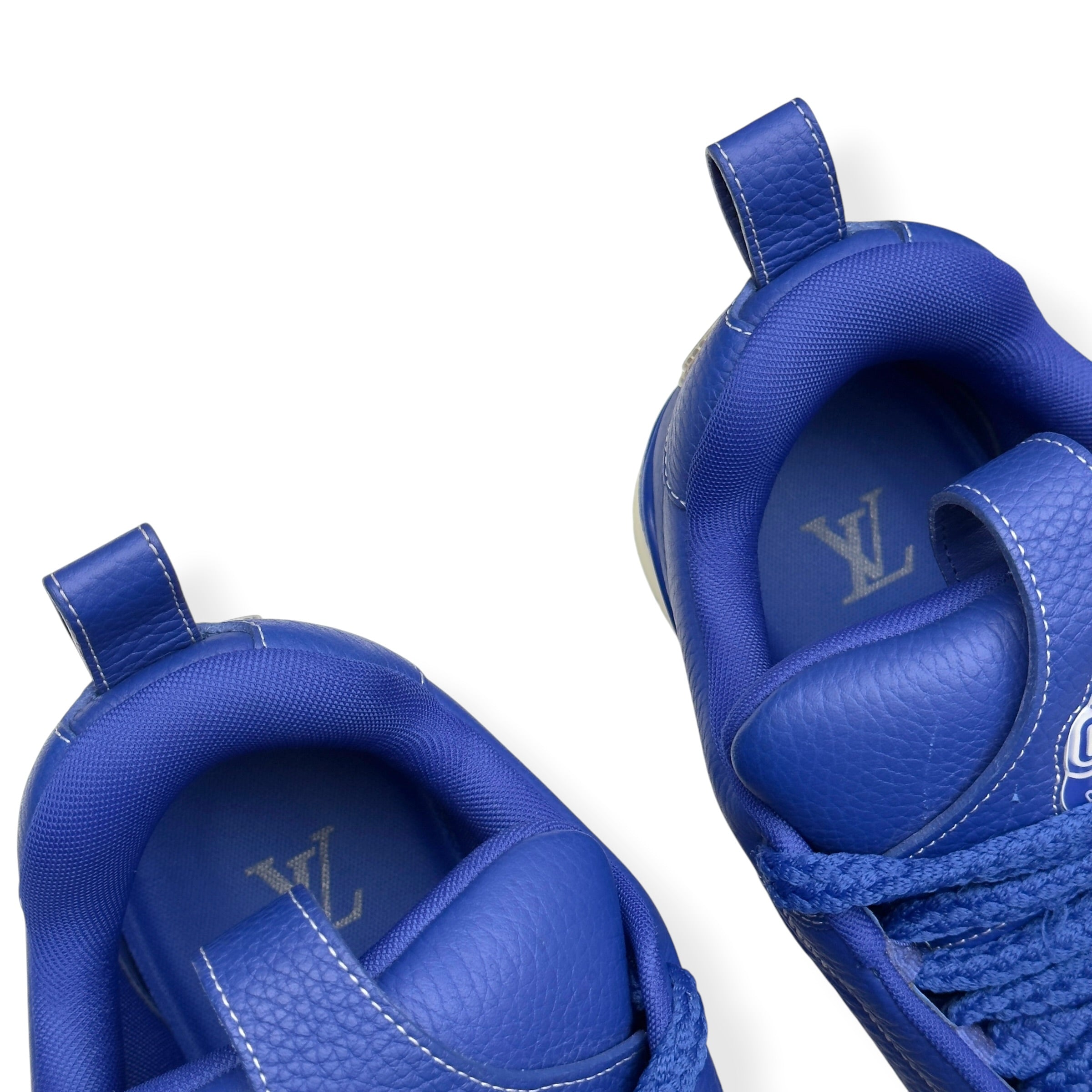 LOUIS VUITTON LV SKATE SNEAKER ROYAL BLUE UK7