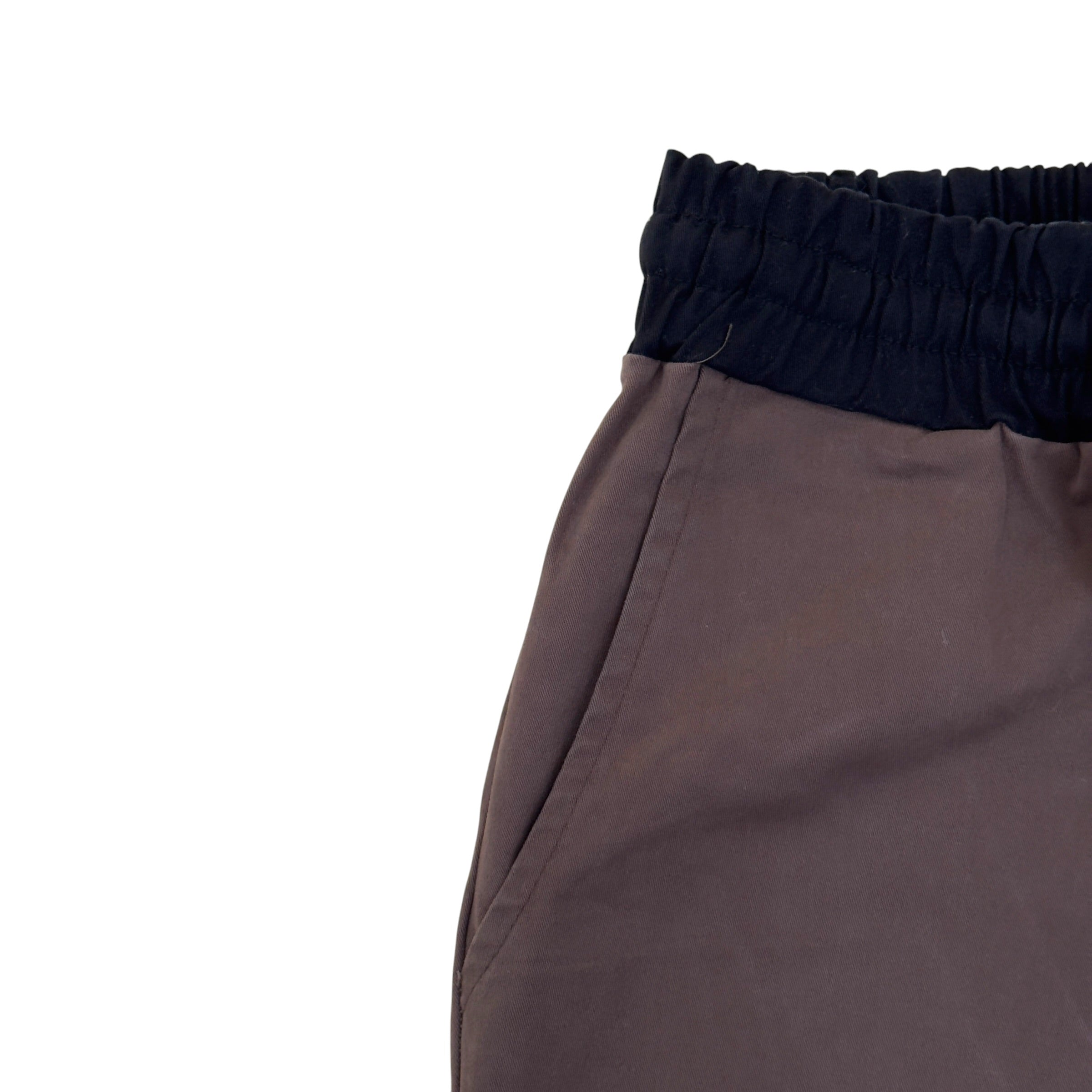 DISANTI STUDIO COTTON TROUSERS BROWN S