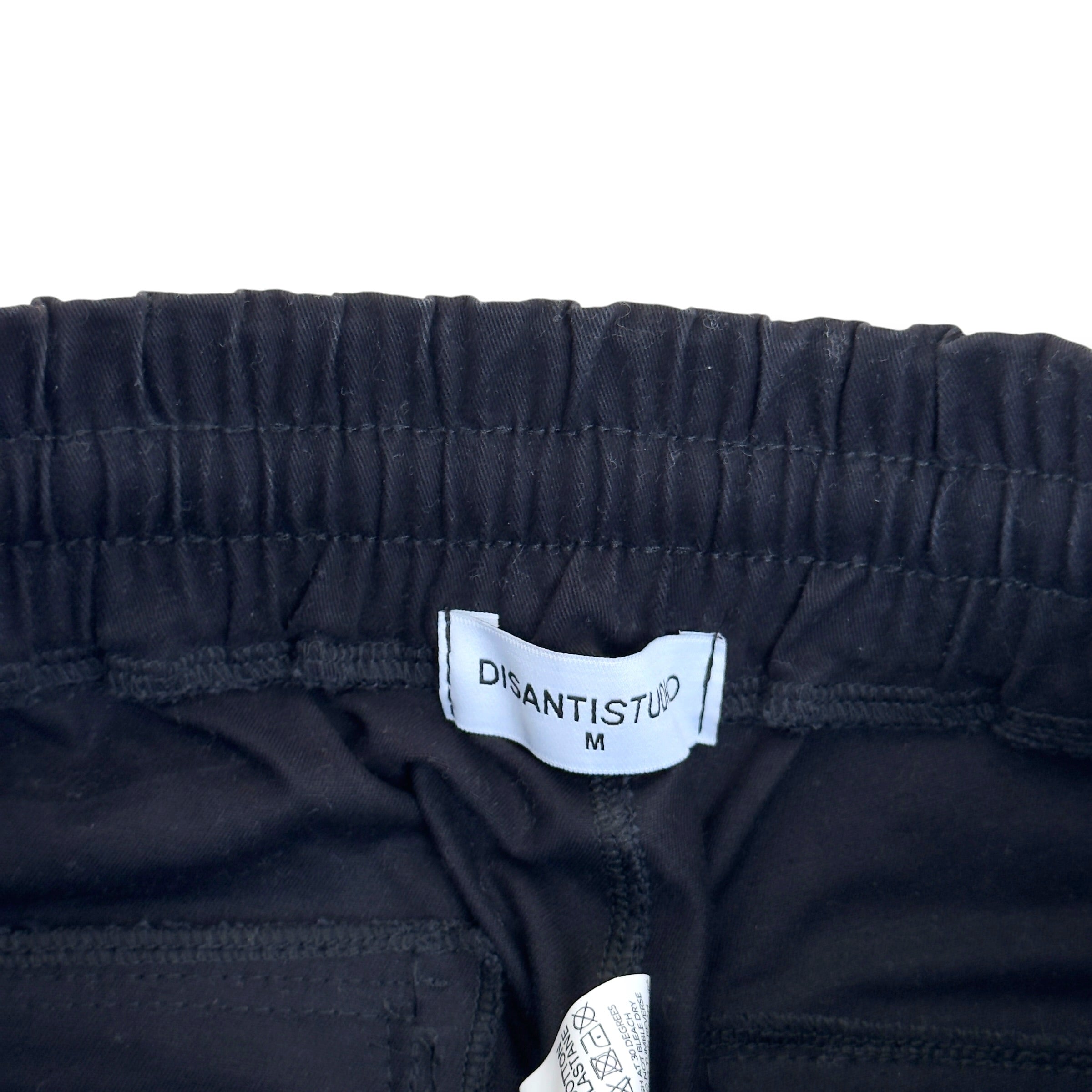 DISANTI SUDIO COTTON TROUSERS BLACK M