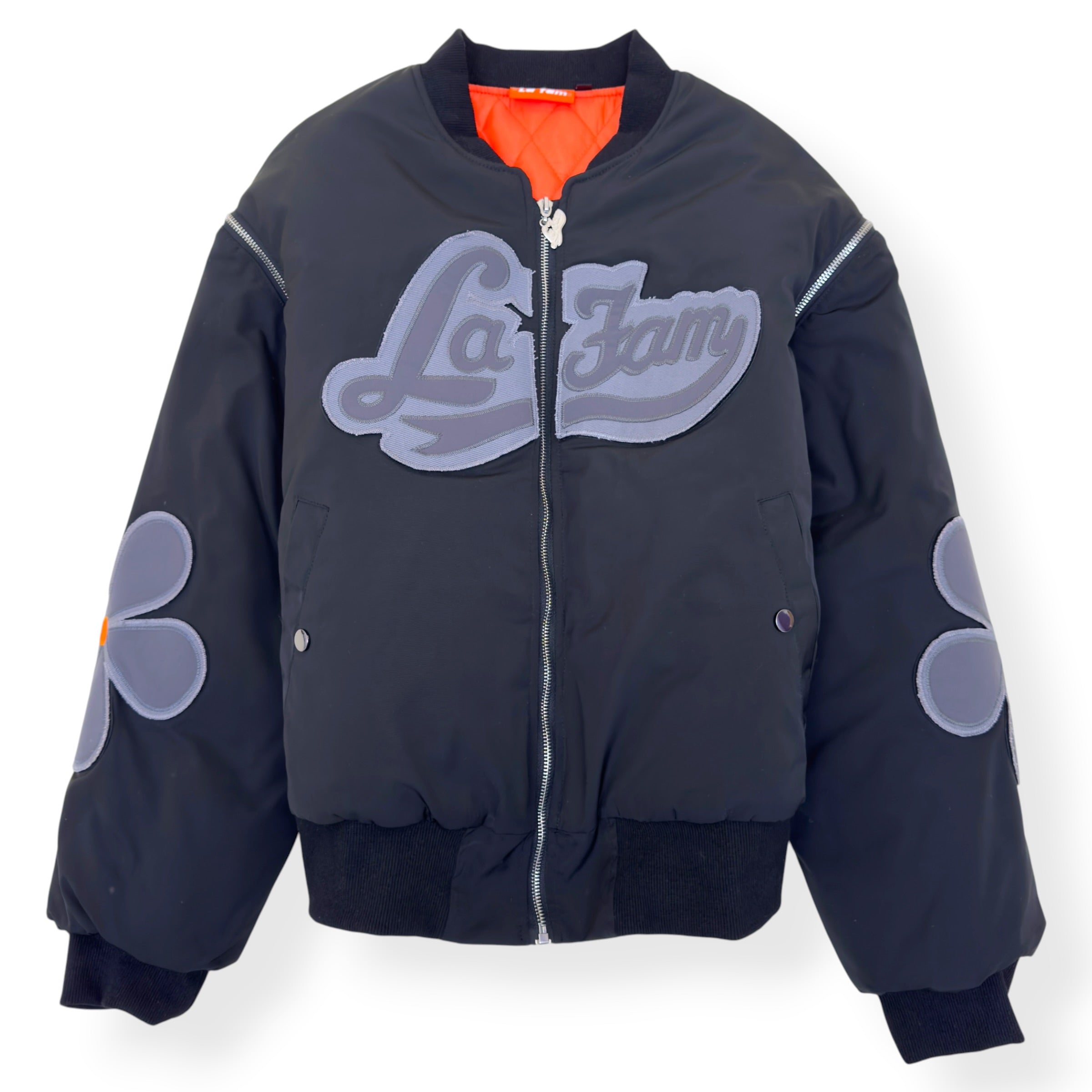 LA FAM AMSTERDAM BOMBER JACKET BLACK L