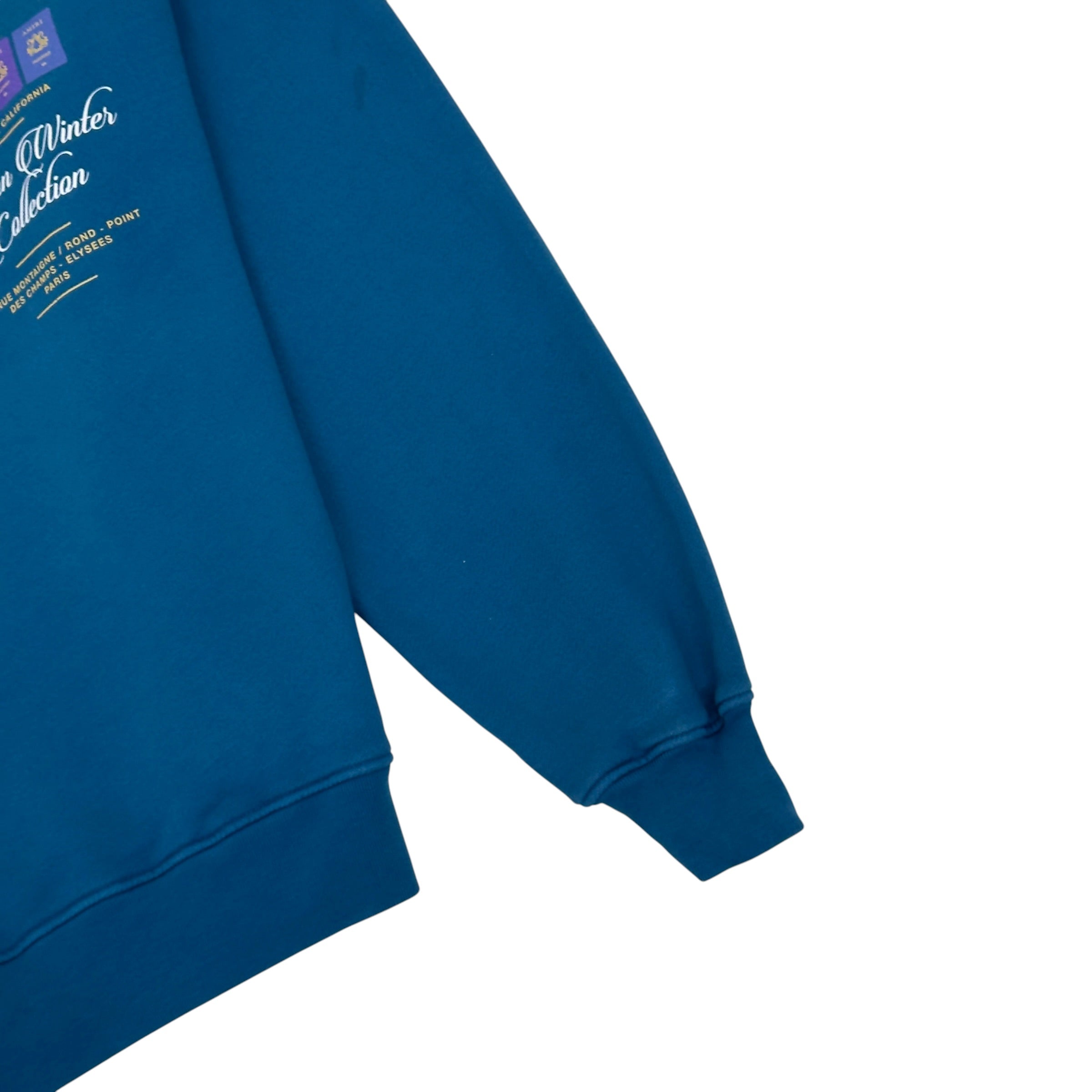 AMIRI GIVEAWAY CREWNECK SWEATSHIRT BLUE M