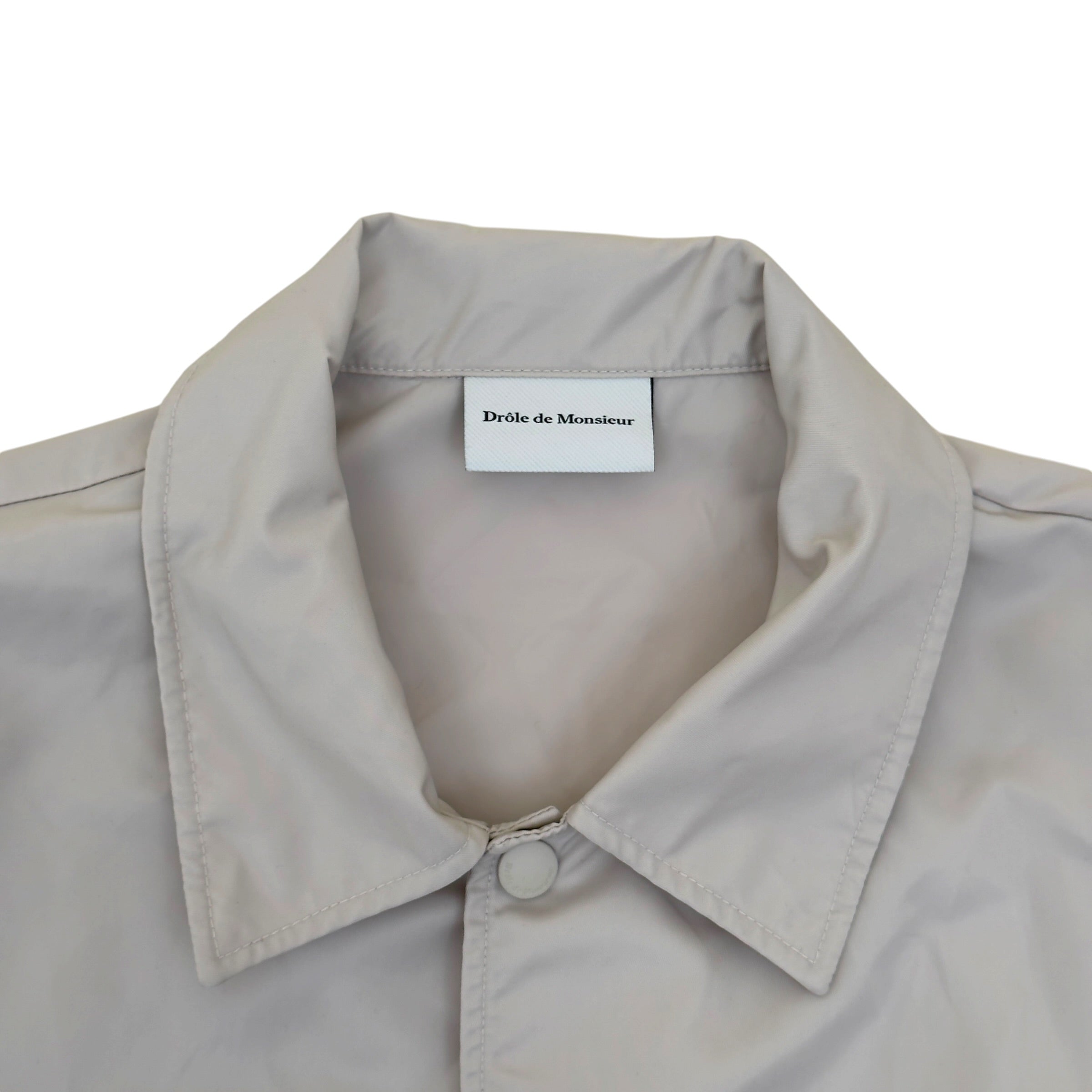 DRÔLE DE MONSIEUR NYLON JACKET CREAM S