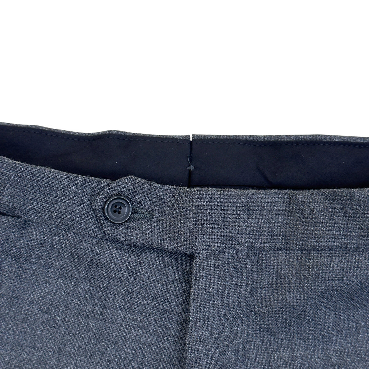 THOM SWEENEY BESPOKE WOOL SUIT GREY XL