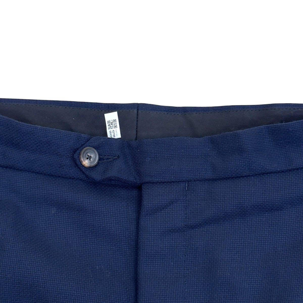 THOM SWEENEY BESPOKE WOOL SUIT NAVY XL