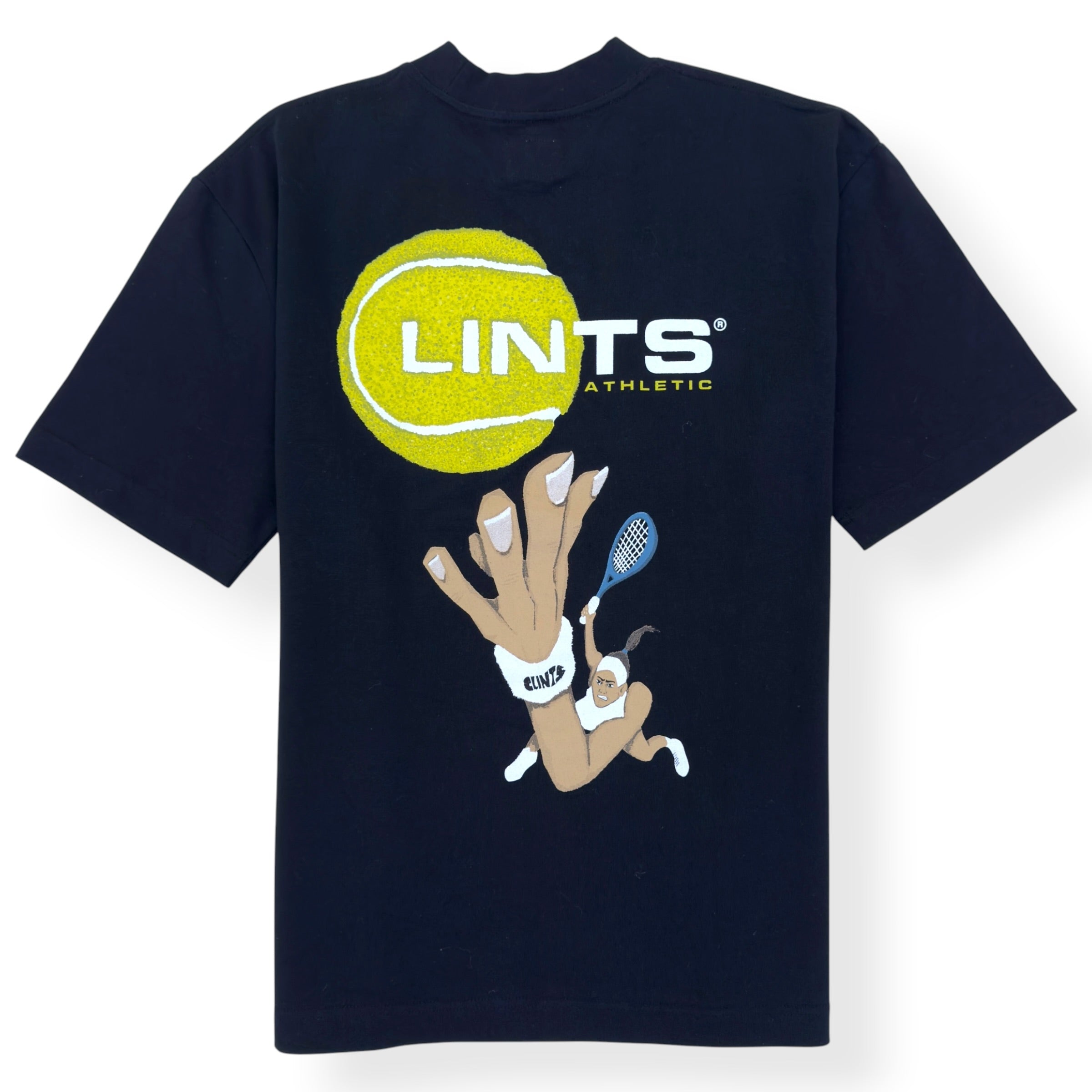 CLINTS ATHLETIC T-SHIRT BLACK M