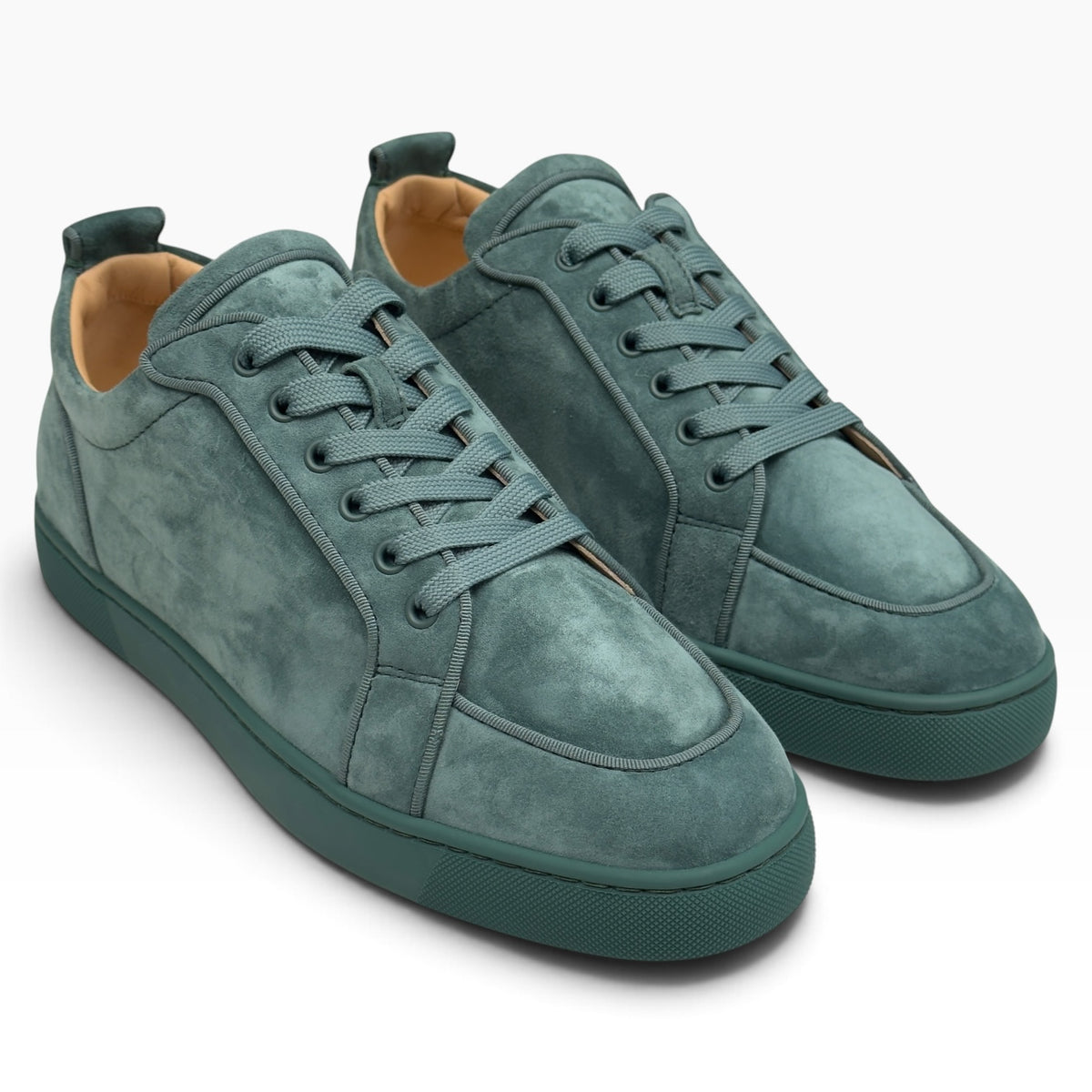 CHRISTIAN LOUBOUTIN RANTULOW ORLATO SUEDE SNEAKER VERVEINE 44 / UK10