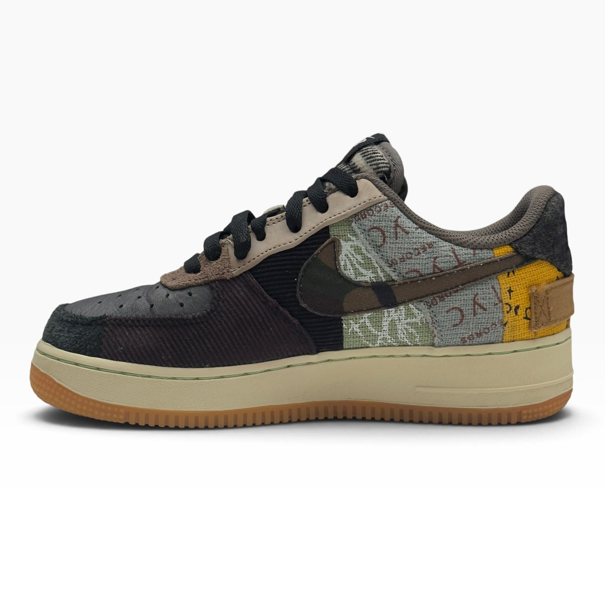 NIKE X TRAVIS SCOTT CACTUS JACK AIR FORCE 1 LOW TOP SNEAKER MULTI UK5.5