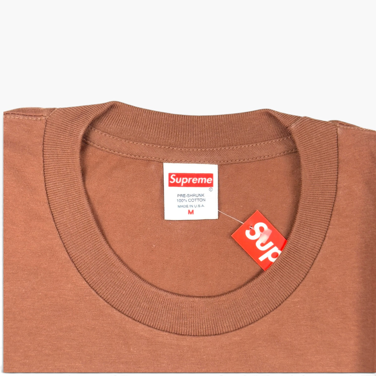 SUPREME RICK RUBIN T-SHIRT BROWN M