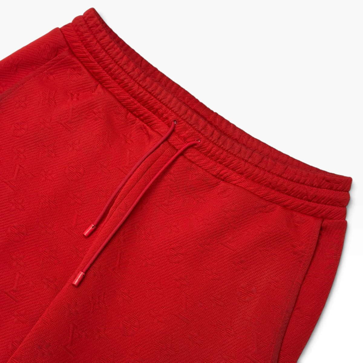 LOUIS VUITTON MONOGRAM SWEATPANTS RED M