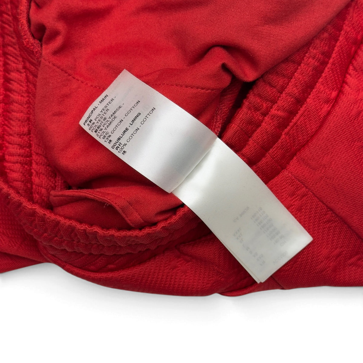 LOUIS VUITTON MONOGRAM SWEATPANTS RED M