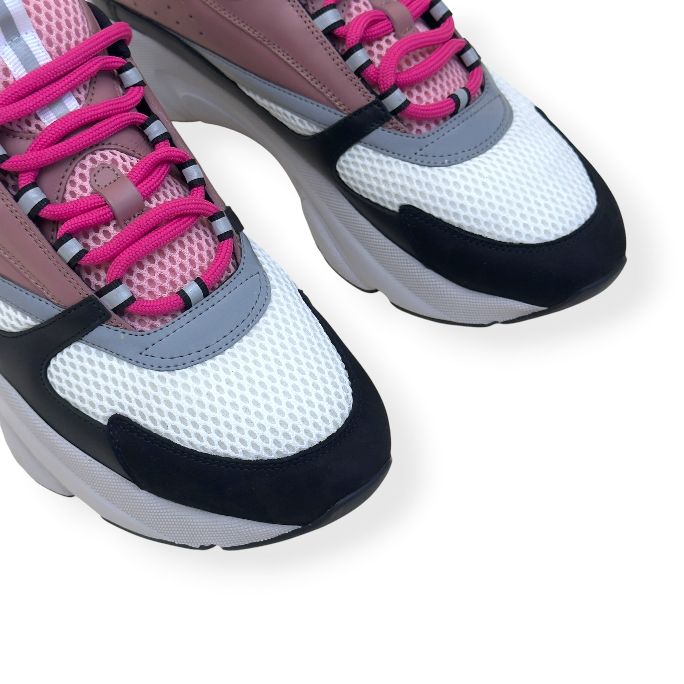 DIOR B22 SNEAKER PINK / BLACK / GREY 44 / UK10