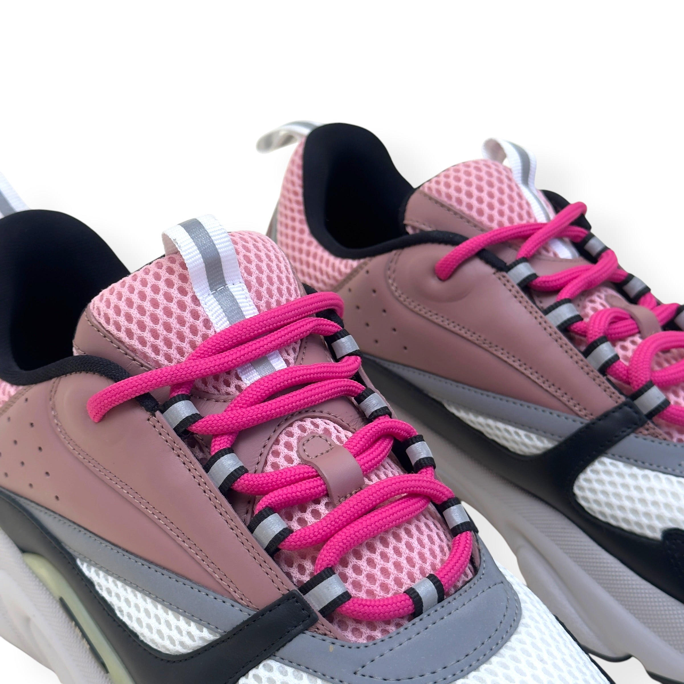 DIOR B22 SNEAKER PINK / BLACK / GREY 44 / UK10