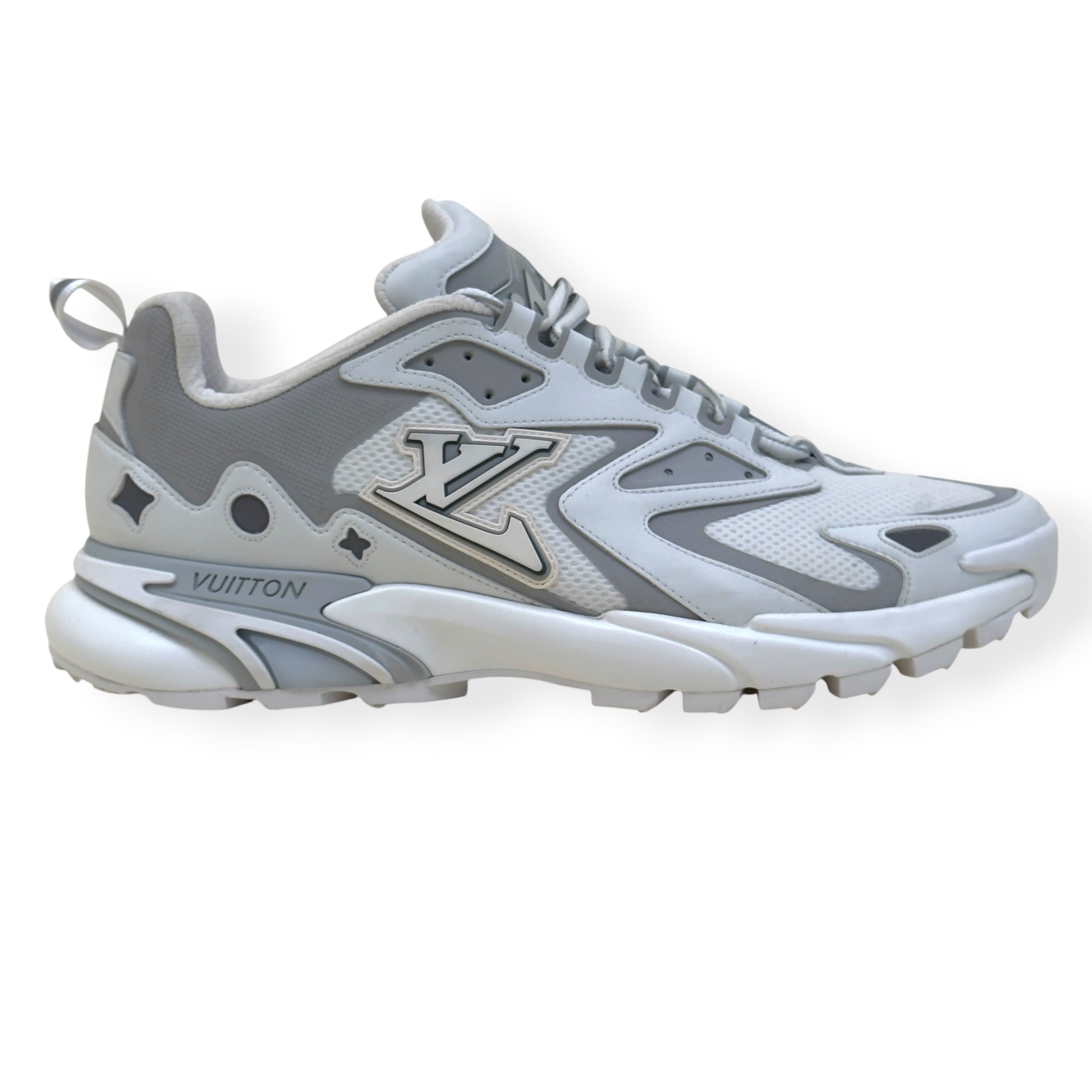 LOUIS VUITTON LV RUNNER TATIC SNEAKER WHITE UK10