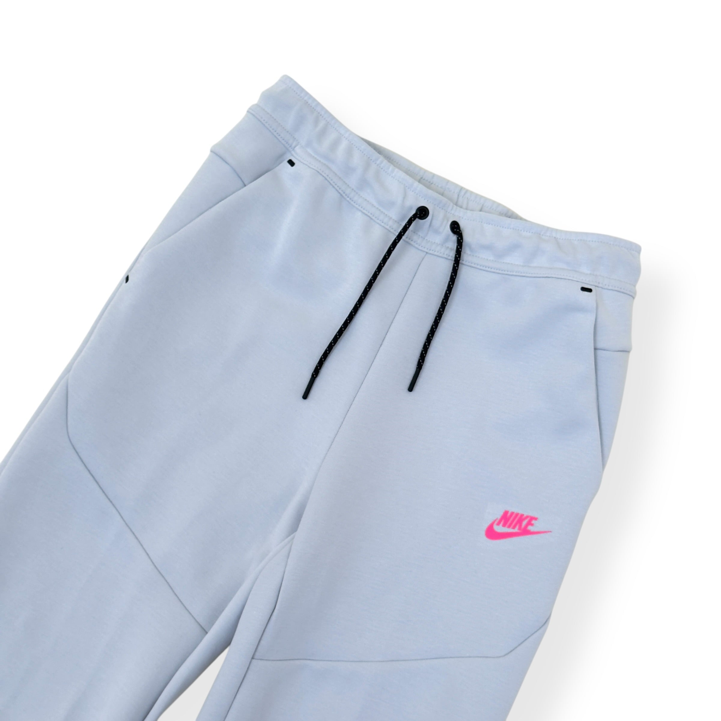 NIKE TECH FLEECE JOGGERS WHITE / GREY / PINK S