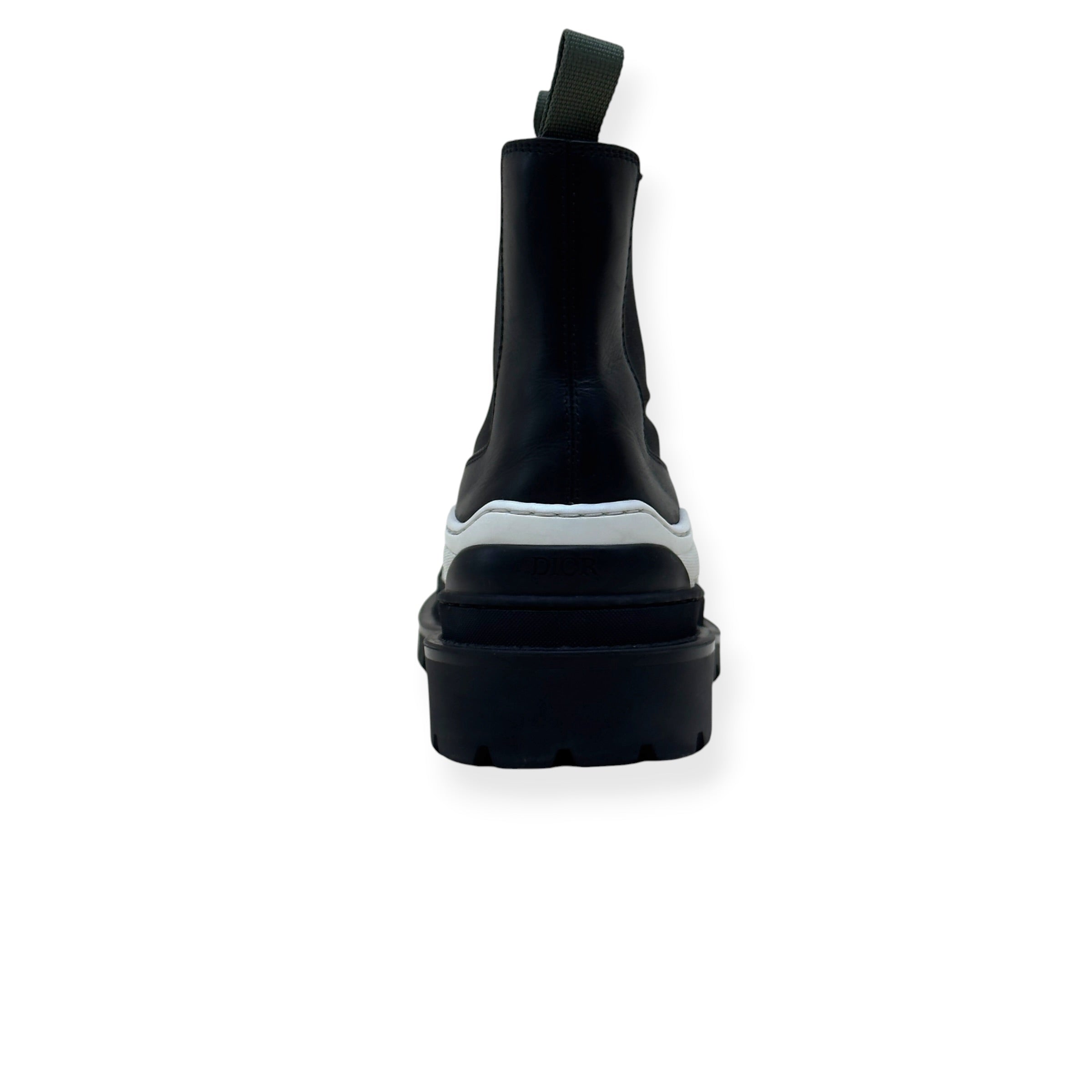 DIOR X SACAI EXPLORER CHELSEA BOOTS BLACK / WHITE 42 / UK8
