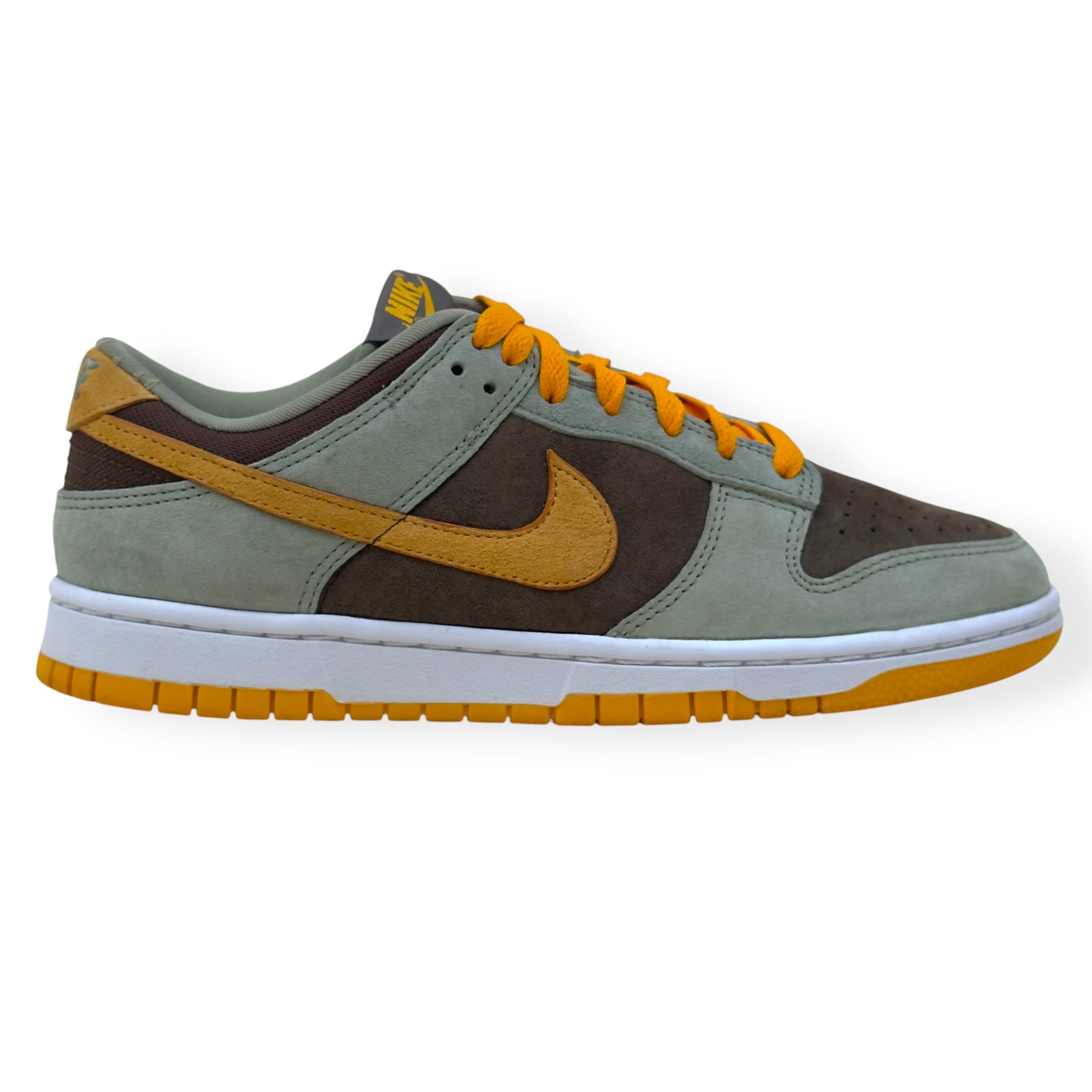 NIKE DUNK LOW-TOP SNEAKER DUSTY OLIVE UK7